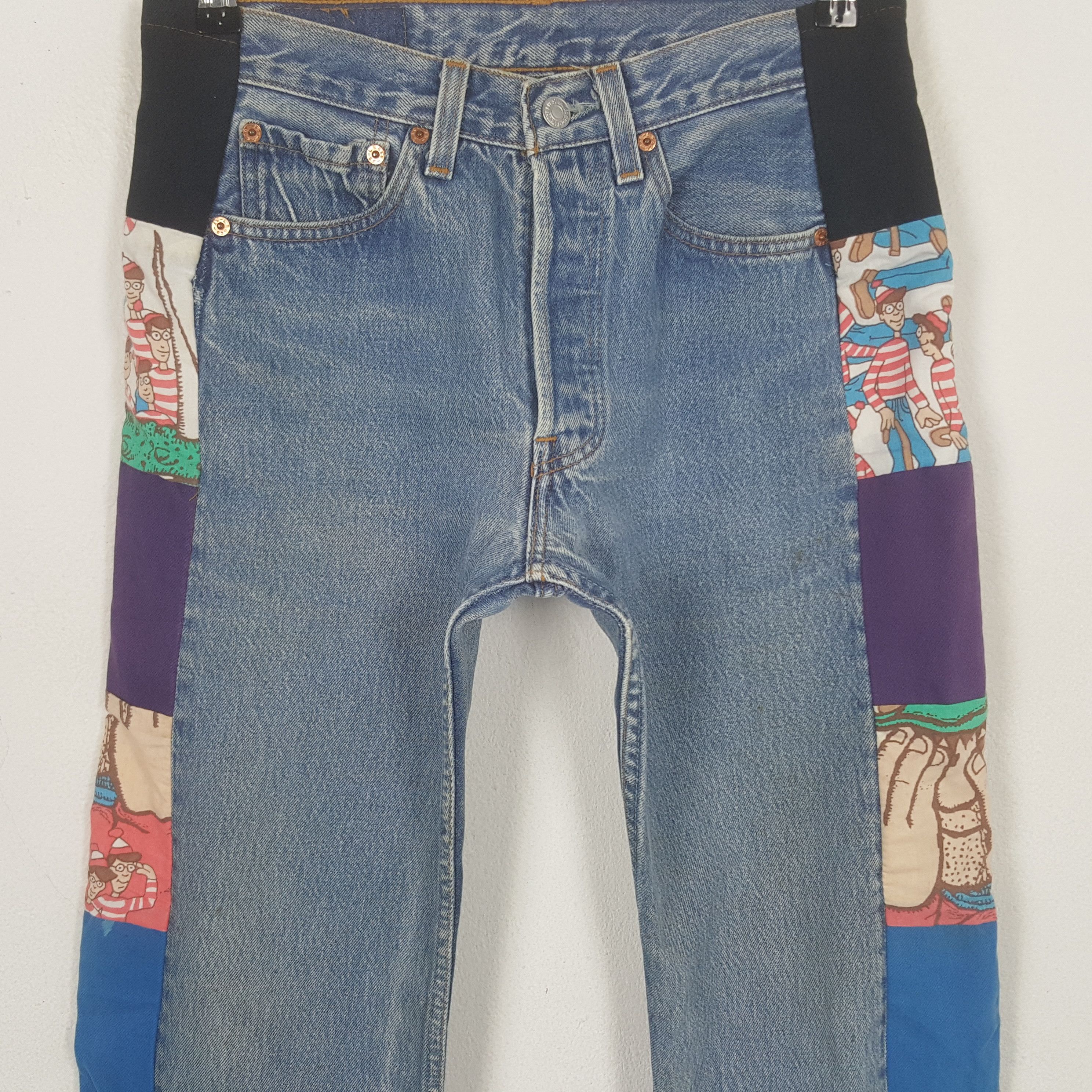 Levi's Vintage Levi's 501 Rare American Denim Jeans RR30 Size US 29 - 2 Thumbnail
