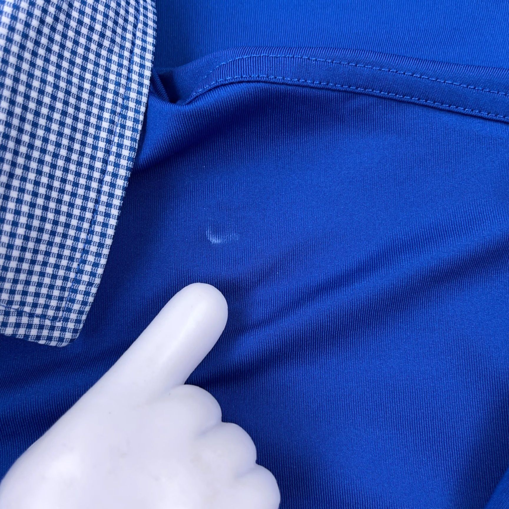 Vintage Straight Down Polo Shirt Men M Royal Blue Performance Wicking Golf Club Polo Shirt Mens Blue Short Sleeve Button Sports Polo Nike? Size US M / EU 48-50 / 2 - 7 Thumbnail