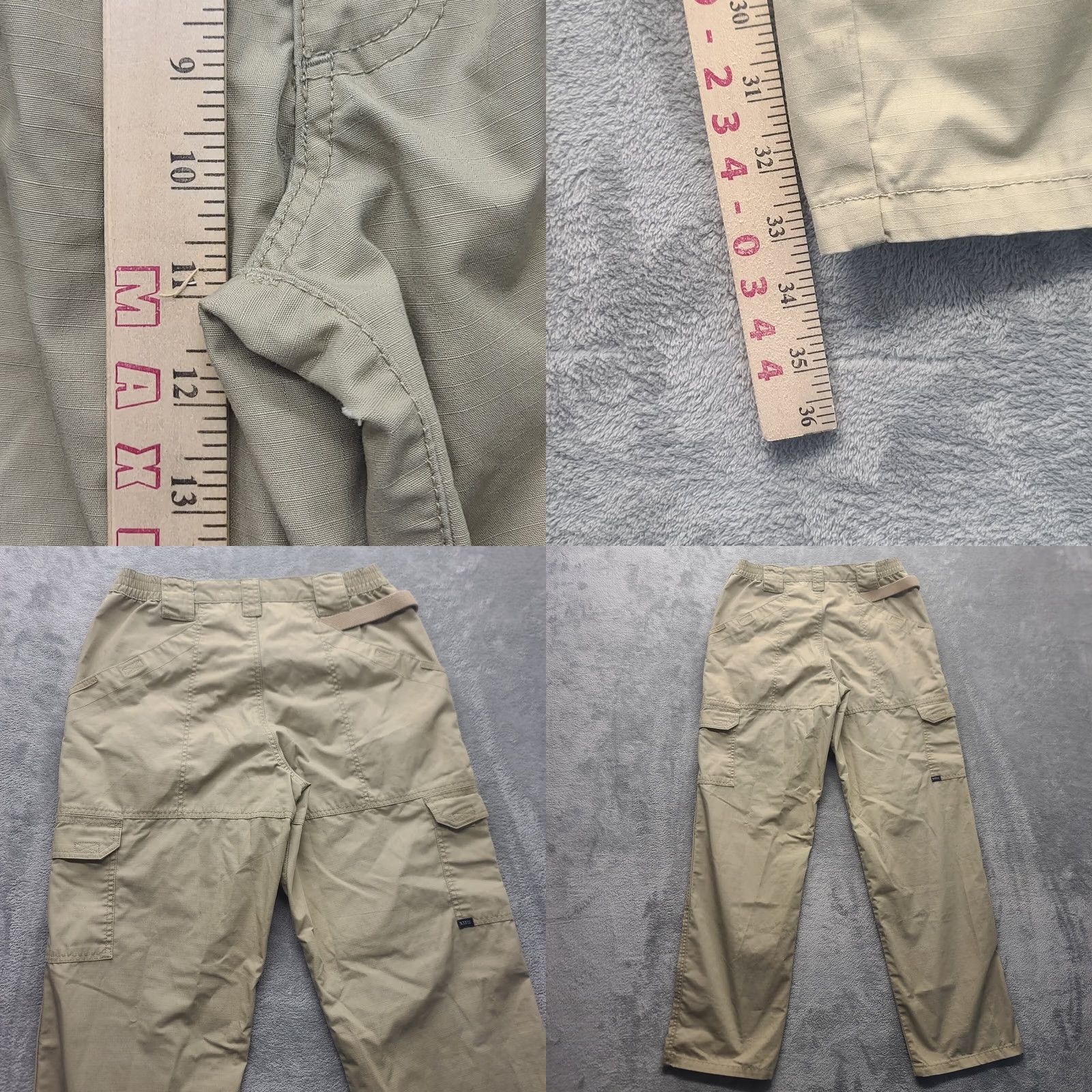 Vintage 5.11 Tactical Cargo Pants Mens 34x34 TDU Relaxed Fit Ripstop Work Combat Pants Shirt? Size US 34 / EU 50 - 8 Thumbnail