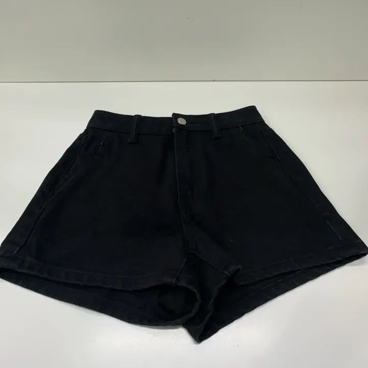 Alexander Wang Alexander Wang High-Waisted Denim Shorts for Women - Size 25" / US 0 / IT 36 - 7 Thumbnail