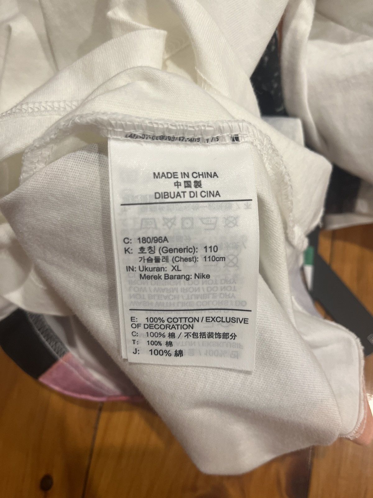 Jordan Brand × Union LA Jordan x Union Autographs T-Shirt Size US XL / EU 56 / 4 - 7 Thumbnail