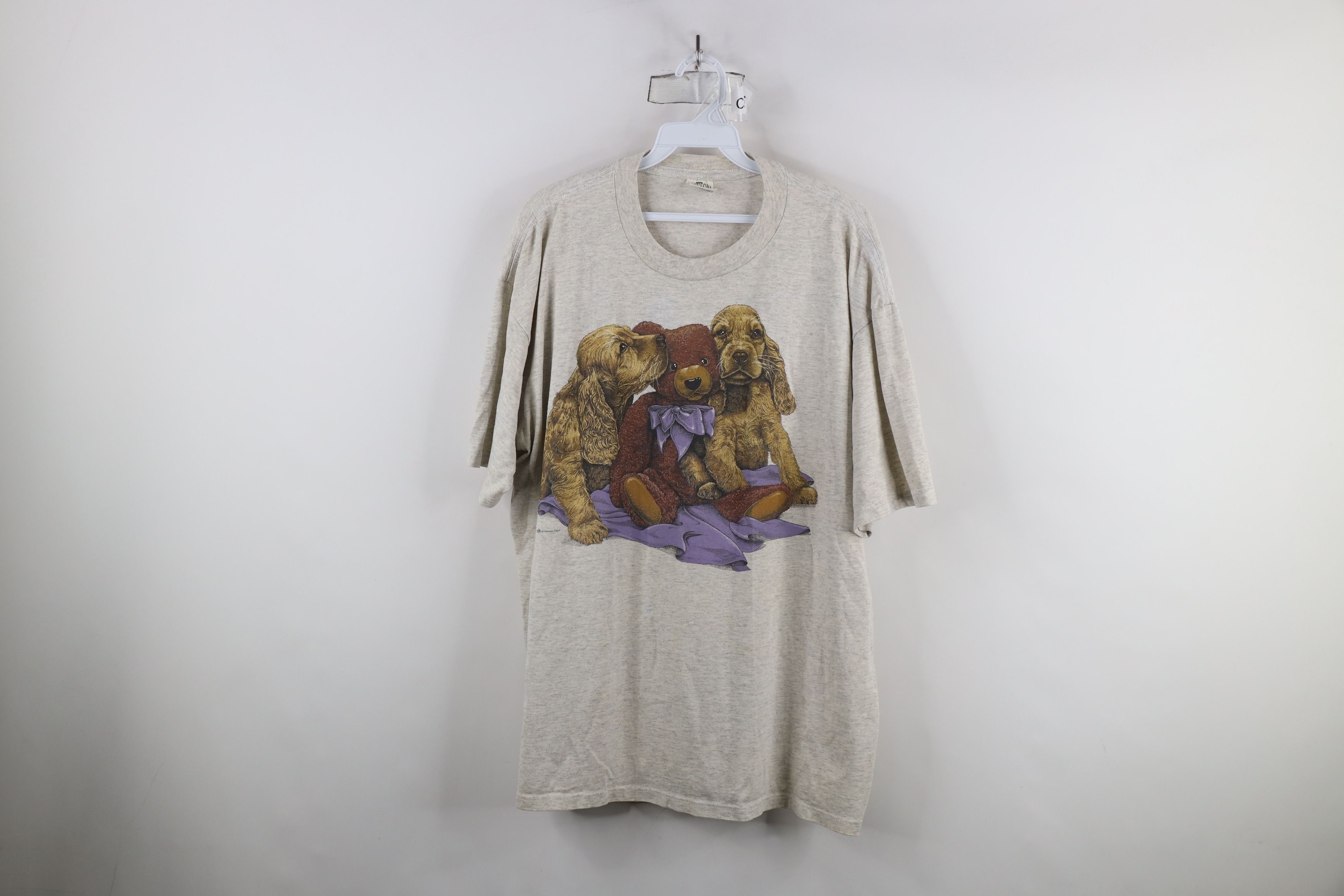 Vintage Vintage 90s Streetwear Teddy Bear Short Sleeve T-Shirt USA Size XL / US 12-14 / IT 48-50 - 1 Thumbnail