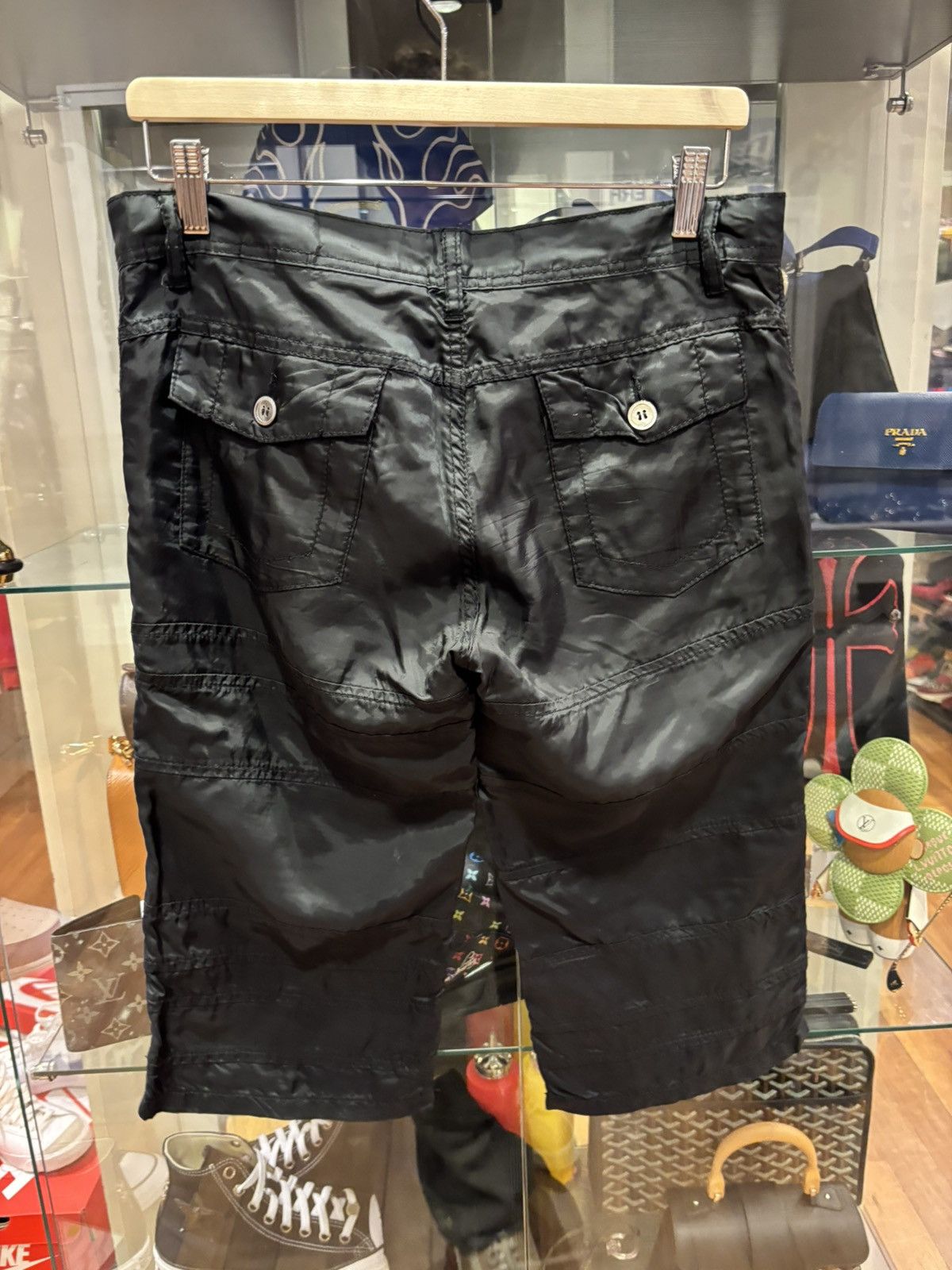 Tricot CDG Washed Cupra Shorts