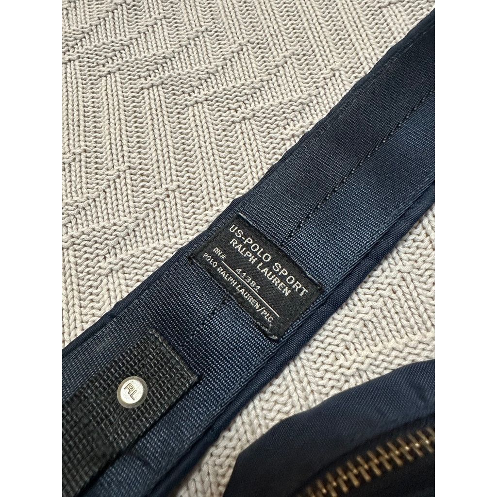 Polo Ralph Lauren Vintage 90s Polo Ralph Lauren navy messenger bag Size ONE SIZE - 3 Thumbnail