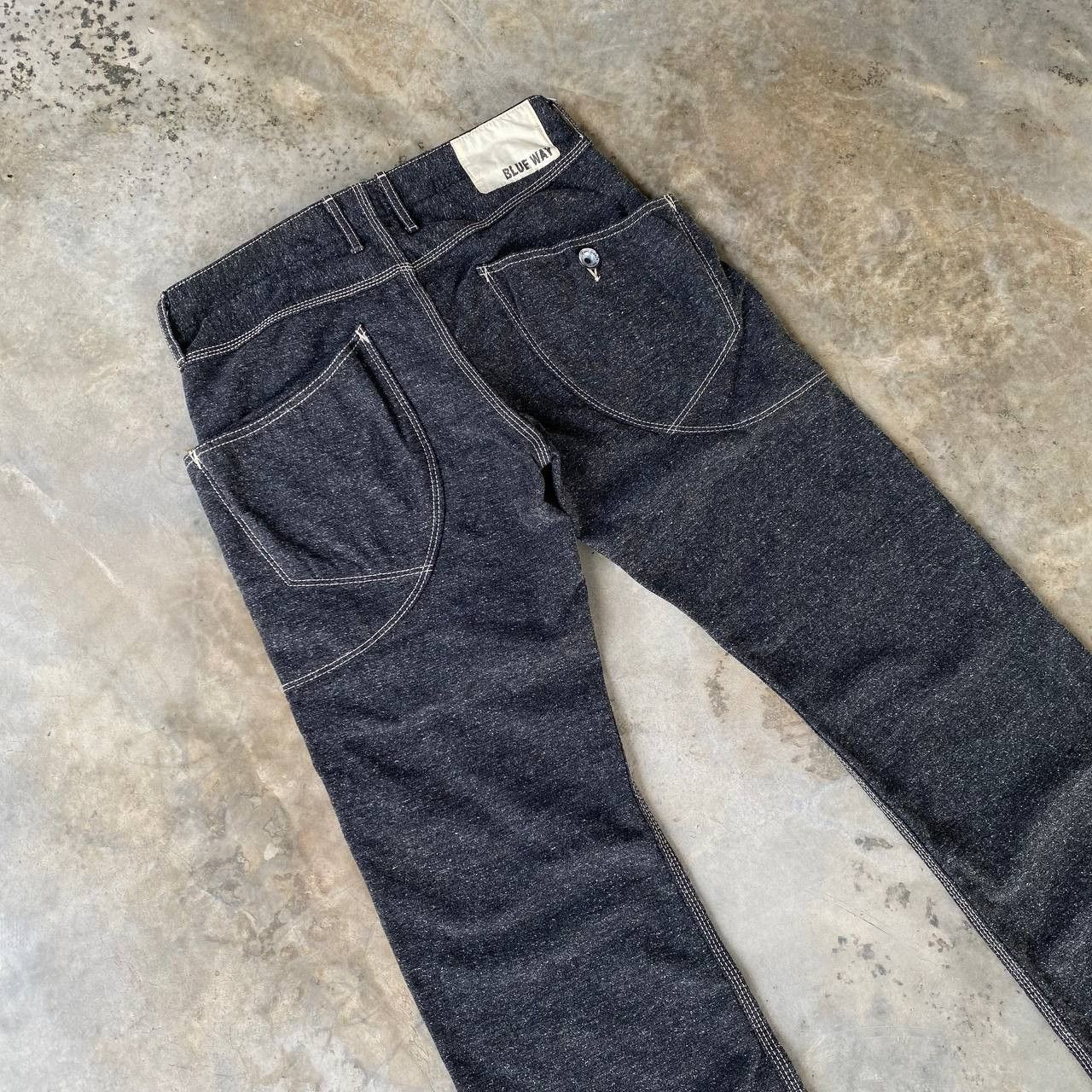 Blue Blue Japan BLUE WAY JAPAN PRISONER SALT PAPER CARGO PANT Size US 30 / EU 46 - 4 Thumbnail