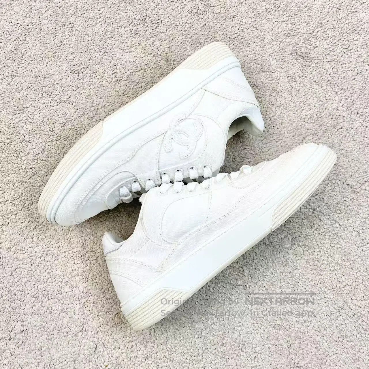 Chanel Chanel 24ss double Clogo board shoes| Size US 5.5 / IT 35.5 - 3 Thumbnail
