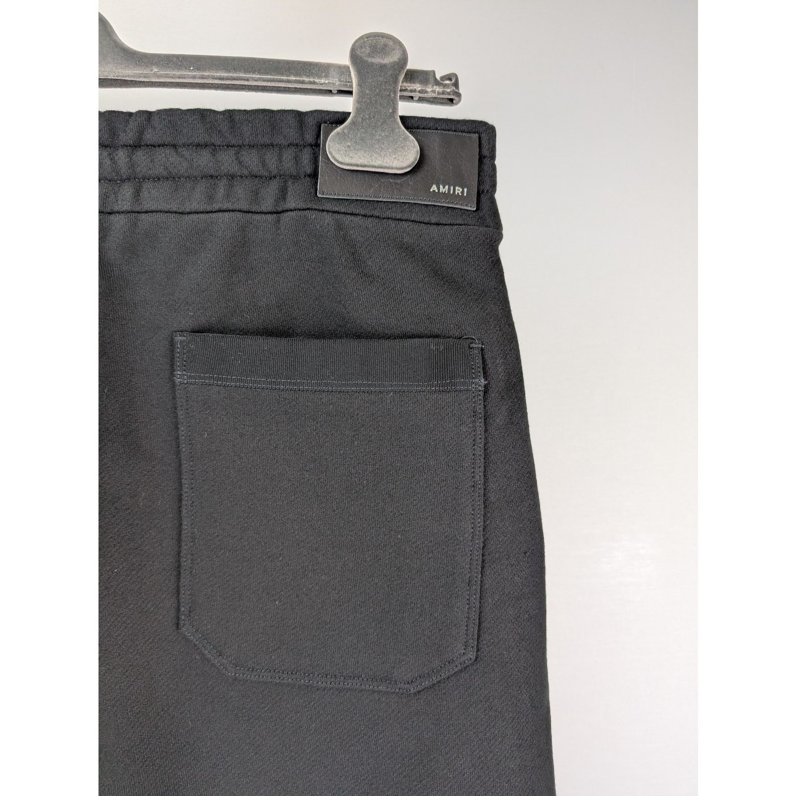 Amiri o1rshd1 Q:2 / " Puff " Logo Sweatpant / Joggers in Black Size US 34 / EU 50 - 9 Thumbnail