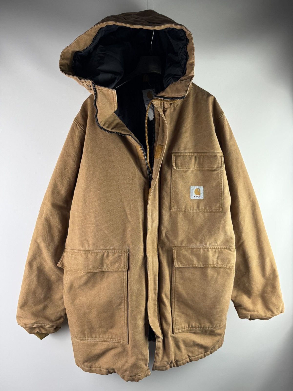 Vintage Carhartt Siberian Cold Parka in Hamilton Brown