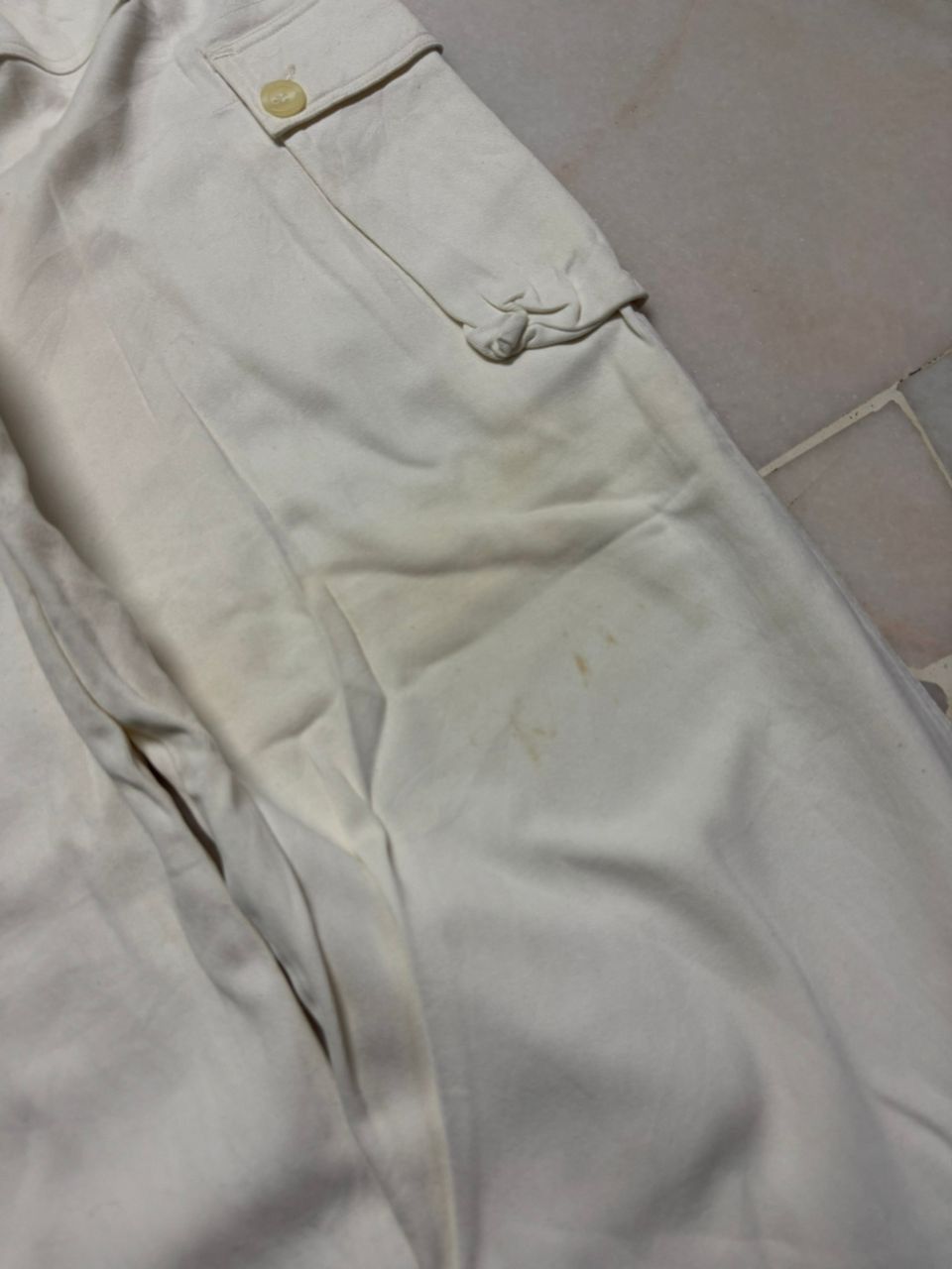 20471120 Rare💥G G G Pour Homme Cargo Monkey Pants Baggy Made in Japan Size US 33 - 19 Thumbnail