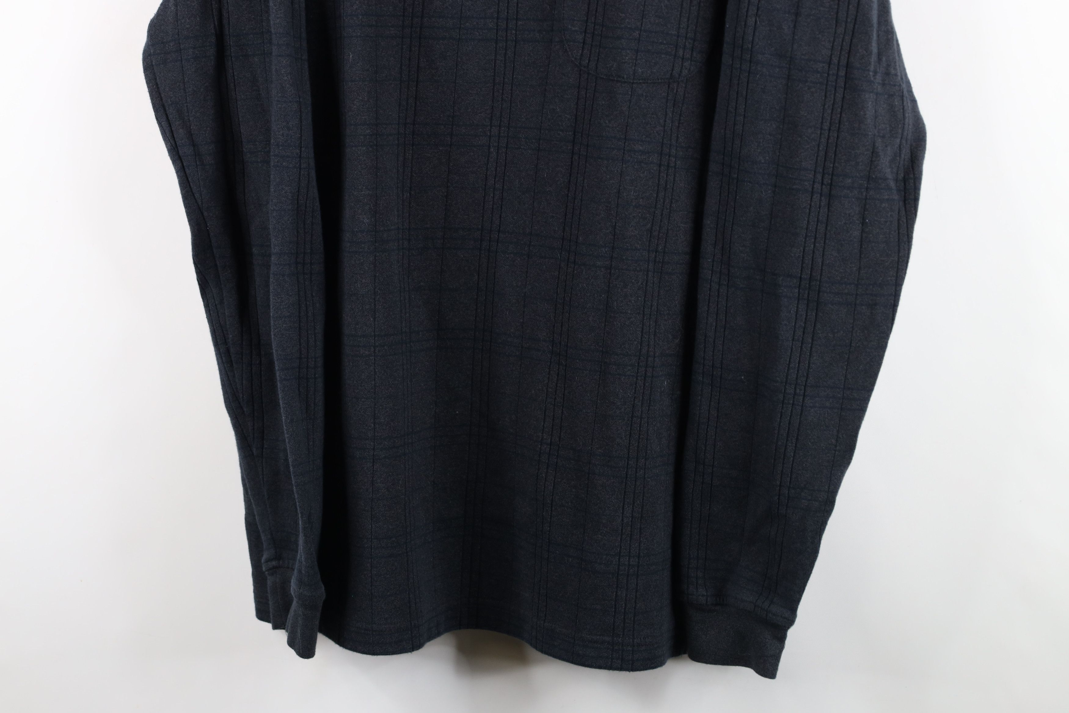 Vintage Vintage 90s Streetwear Heavyweight Long Sleeve Rugby Polo Size US XL / EU 56 / 4 - 3 Thumbnail