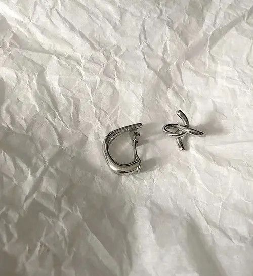 Designer Retro punk ear clips Size ONE SIZE - 4 Thumbnail