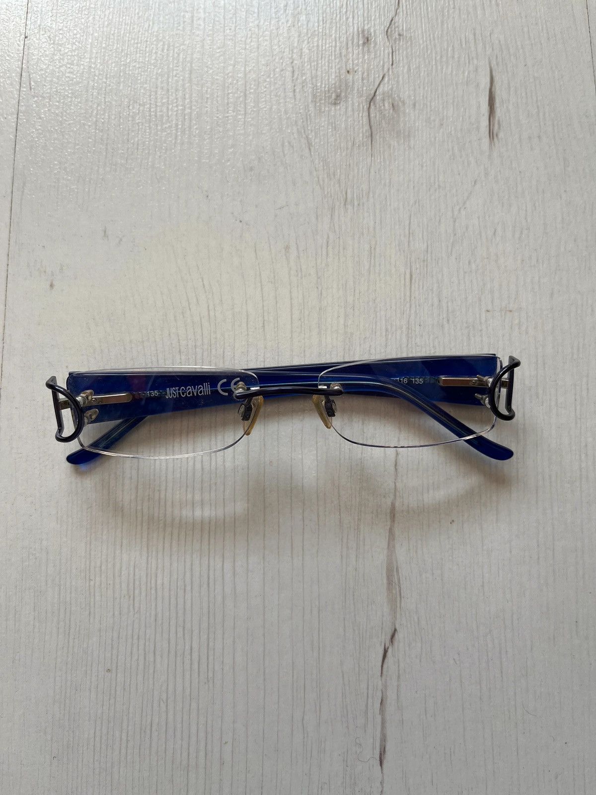 Just Cavalli Just Cavalli Vintage 2000s Y2K Deadstock Rare Blue Size ONE SIZE - 1 Thumbnail