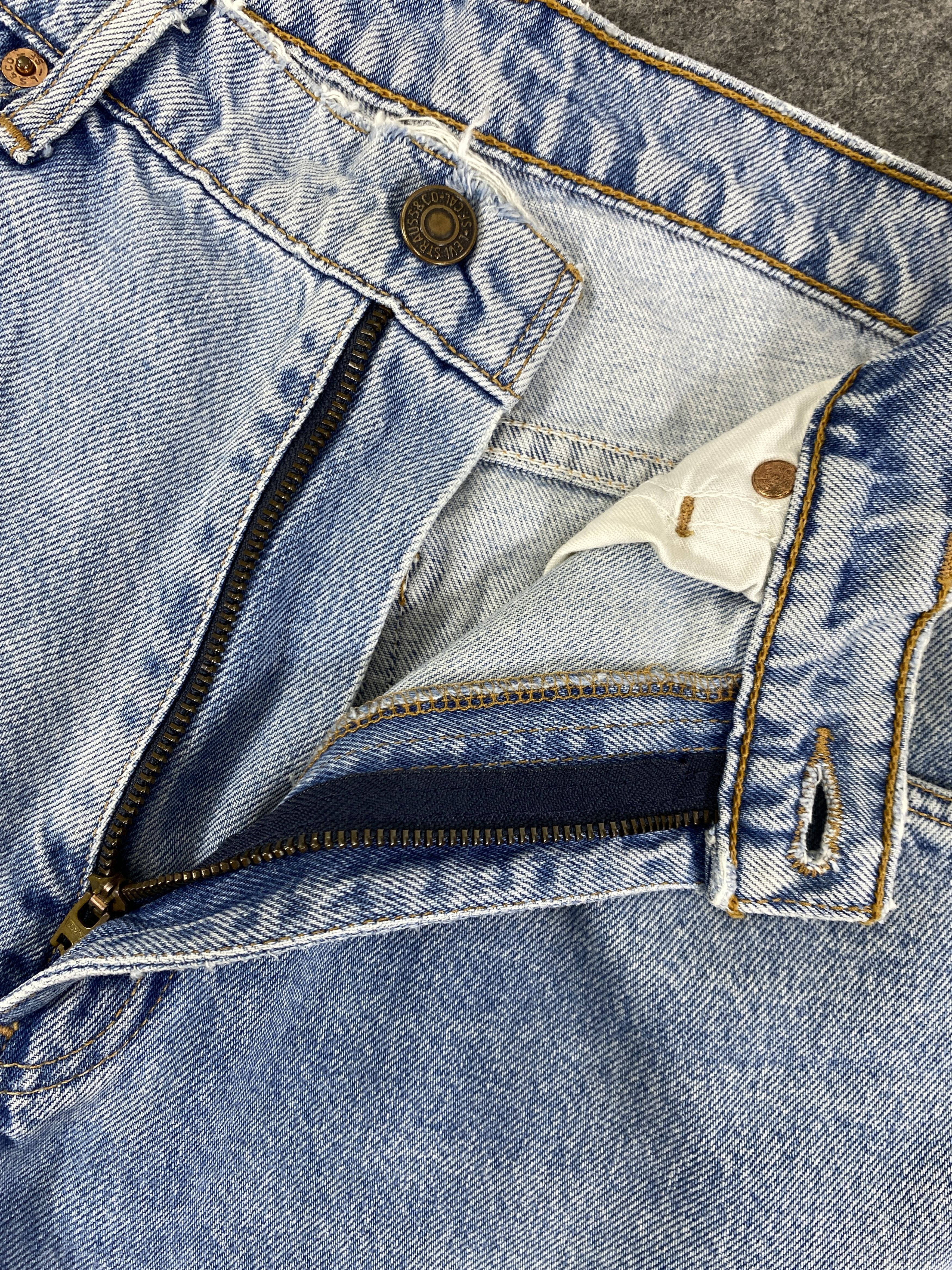 Levi's Light Blue Vintage Levis 507 Orange Tab 31x32.5 - JN3236 Size US 31 - 7 Thumbnail