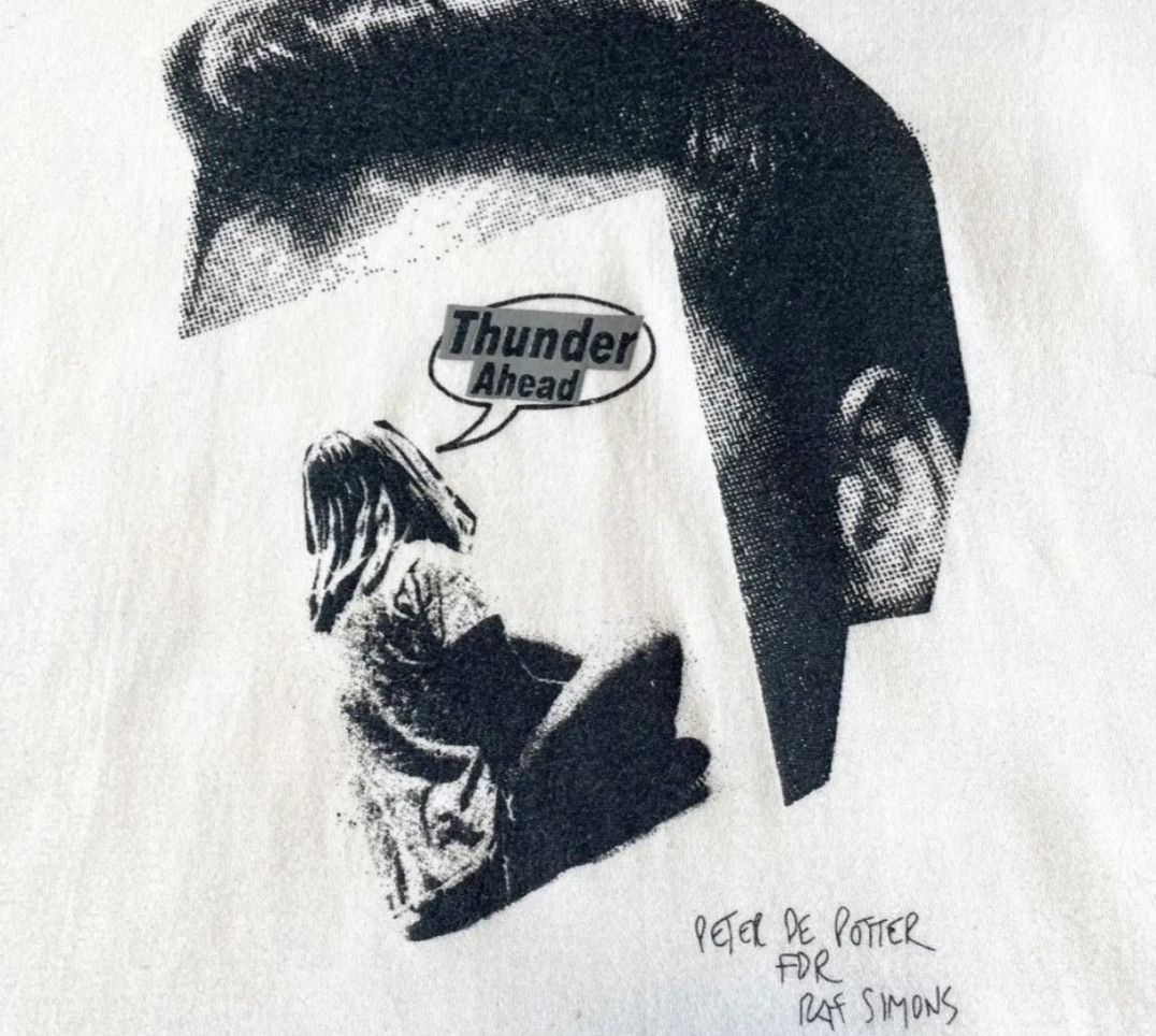 RAF SIMONS printed short sleeve-2505