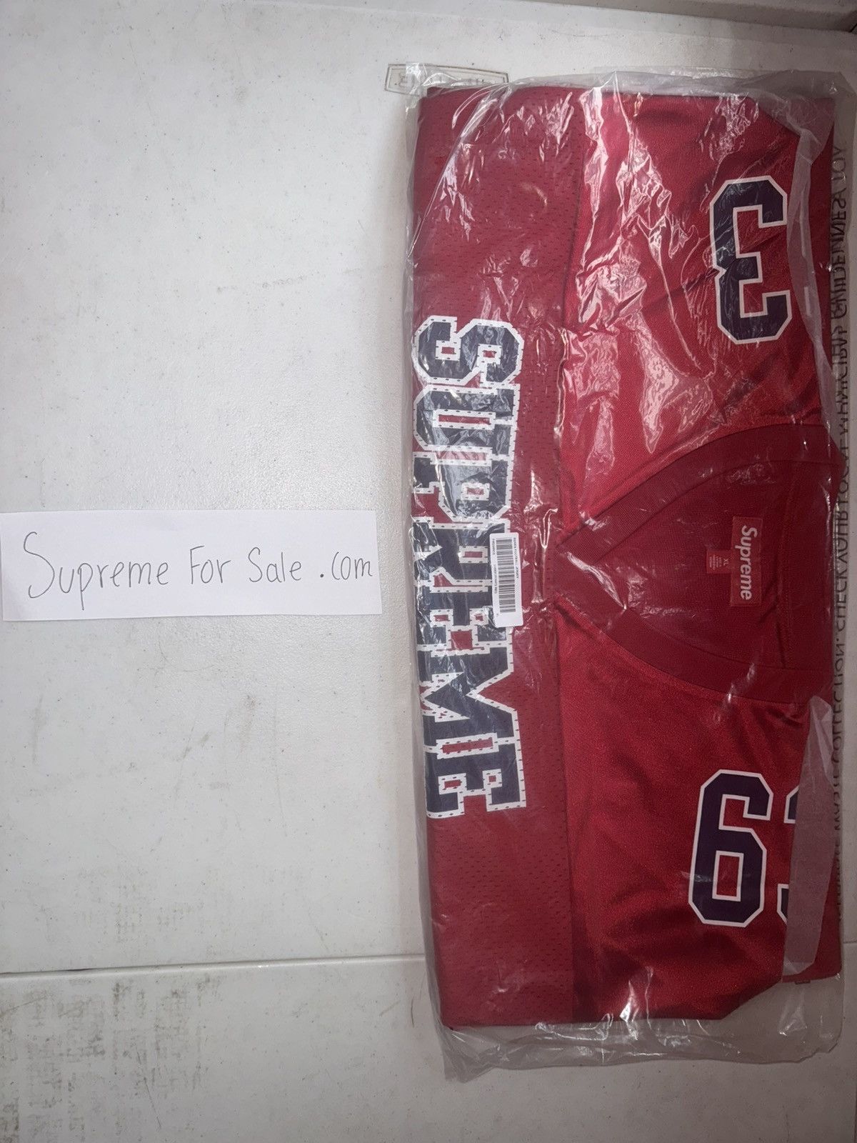 Supreme Supreme Bones Football Jersey Size US XL / EU 56 / 4 - 5 Thumbnail