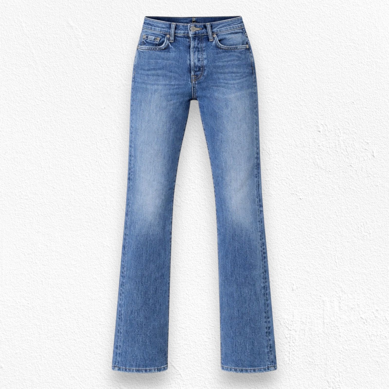GRLFRND GRLFRND Karolina High-Rise Straight Jeans Size 25 Size 25" / US 0 / IT 36 - 1 Thumbnail