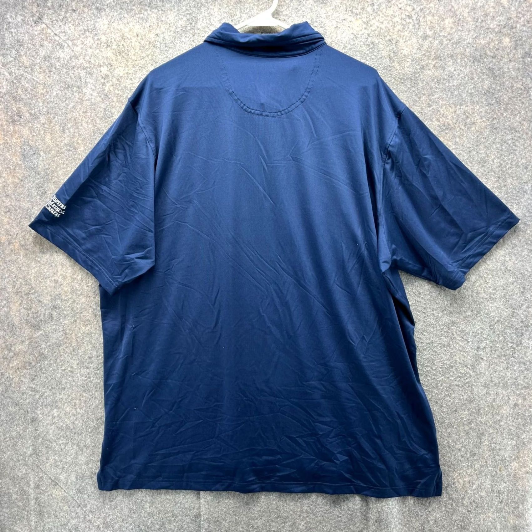 Vintage Fairway & Greene Polo Shirt Men 2XL Blue Golf Logo Shirt Short Sleeve Collared Casual Dress Shirt XXL Mens Size US XXL / EU 58 / 5 - 2 Thumbnail