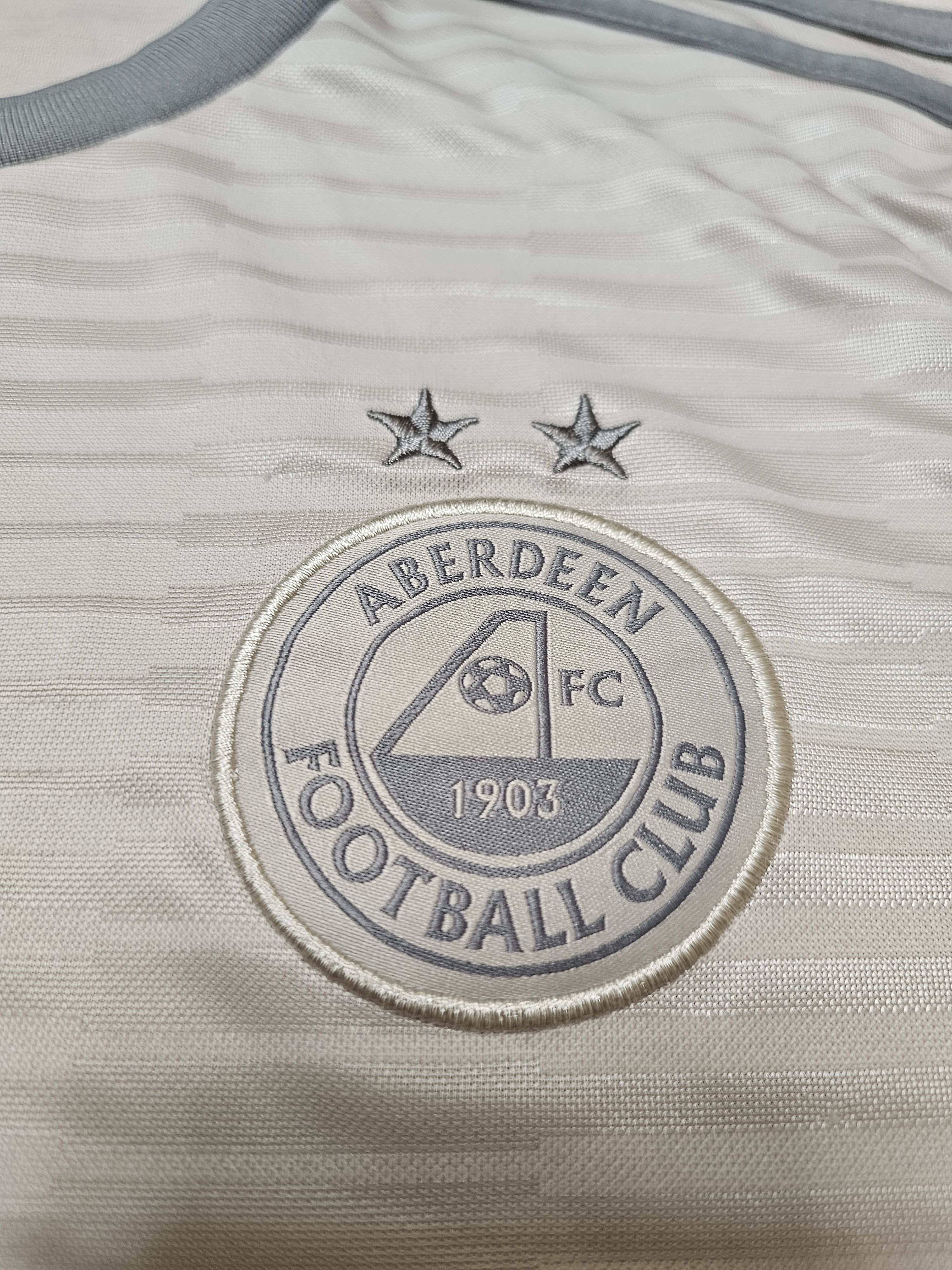 Adidas ABERDEEN 2018 2019 AWAY FOOTBALL SHIRT SOCCER JERSEY Size US S / EU 44-46 / 1 - 4 Thumbnail
