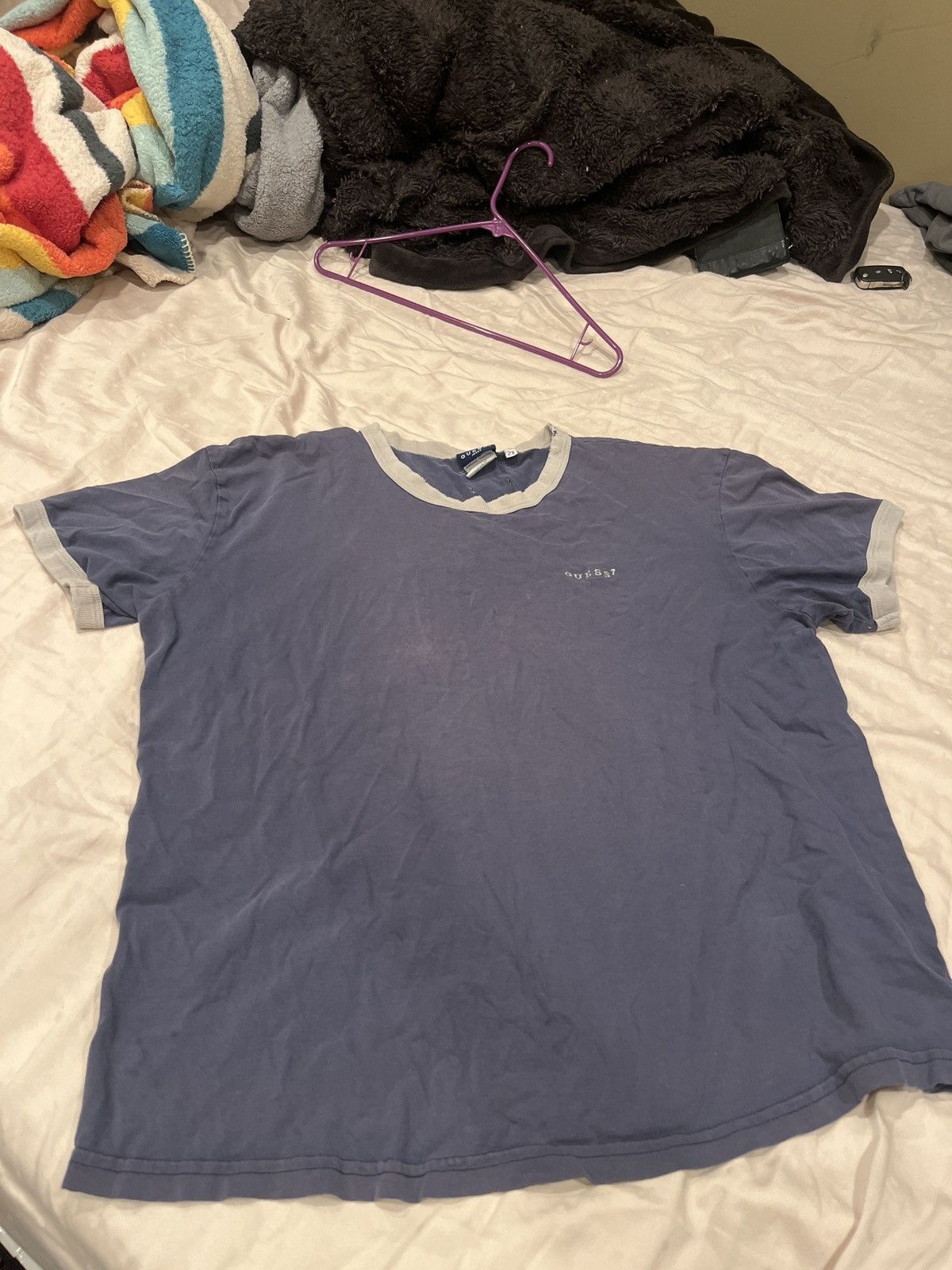 Guess Vintage guess jeans t shirt Size US XL / EU 56 / 4 - 4 Thumbnail
