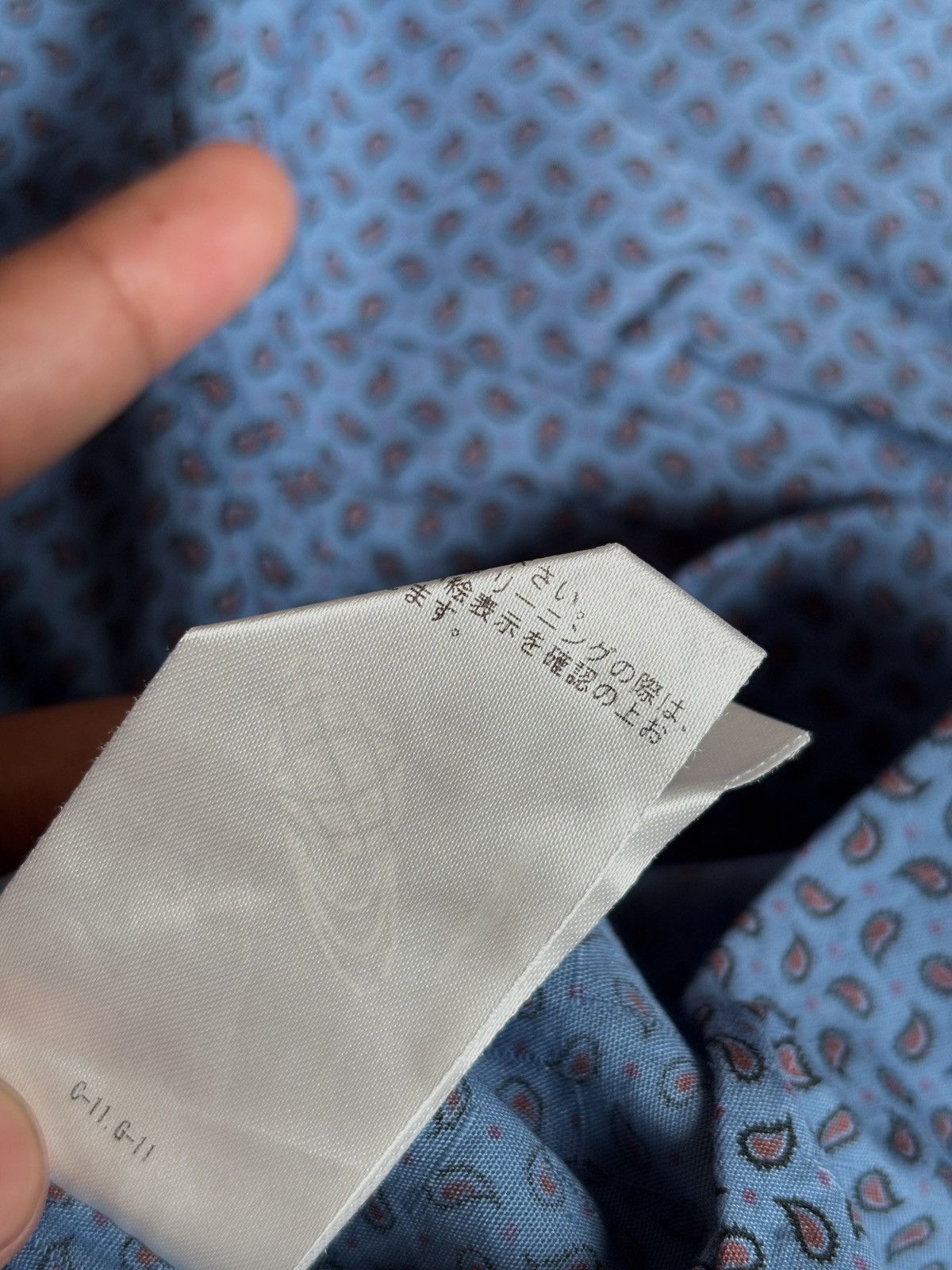 Beams Plus BEAMS PLUS PAISLAY BUTTON UP SHIRT Size US M / EU 48-50 / 2 - 4 Thumbnail