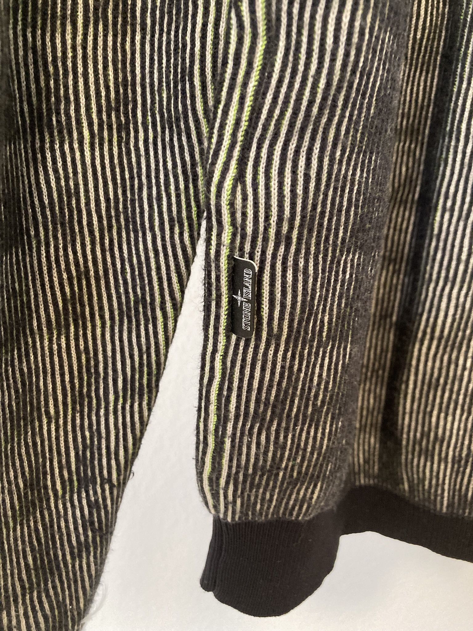 Stone Island Shadow Project SISP Layered Jacquard Knit Sweater Size US M / EU 48-50 / 2 - 5 Thumbnail