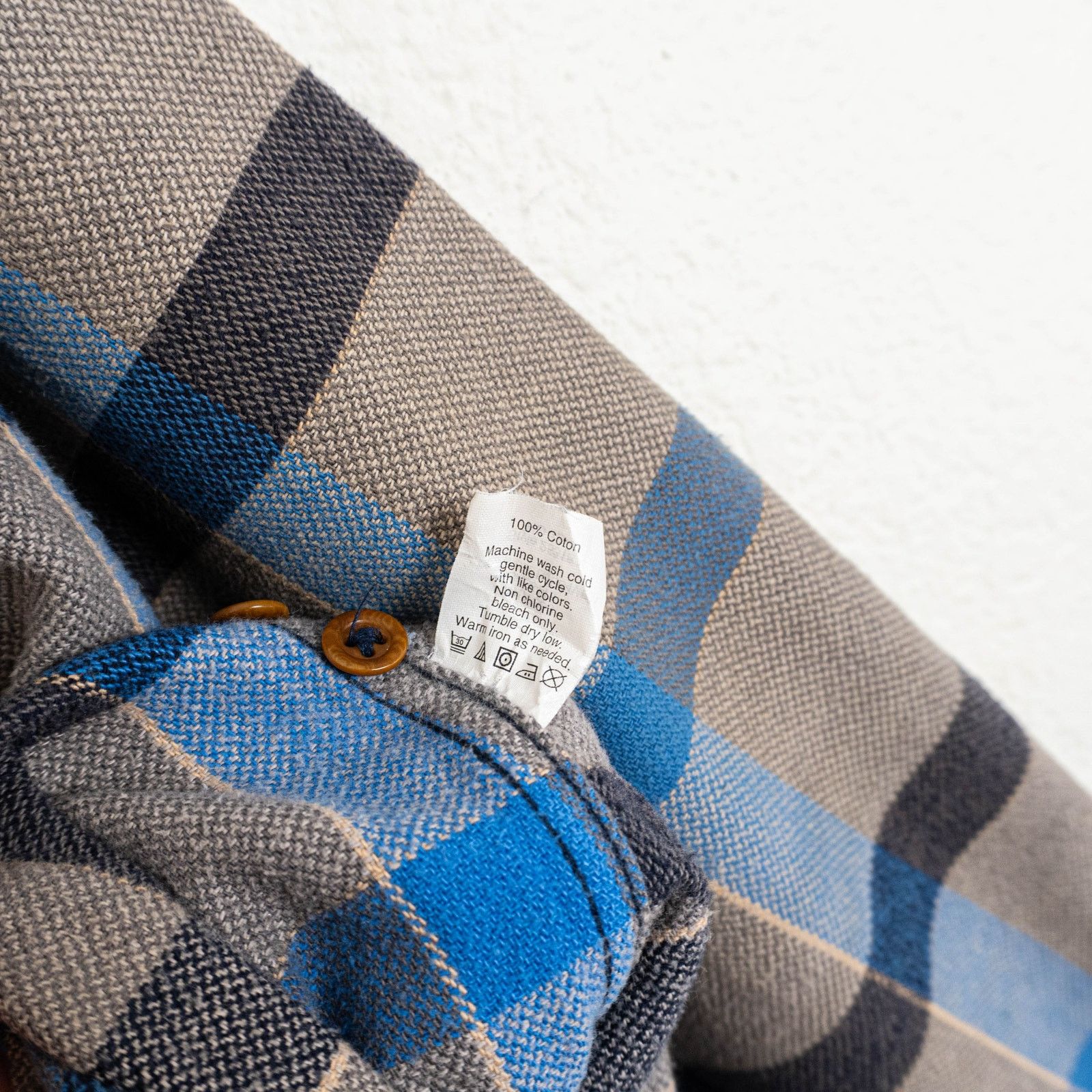 Wallace & Barnes Wallace & Barnes J.Crew Workwear Flannel Shirt Gray plaid M Size US M / EU 48-50 / 2 - 5 Thumbnail