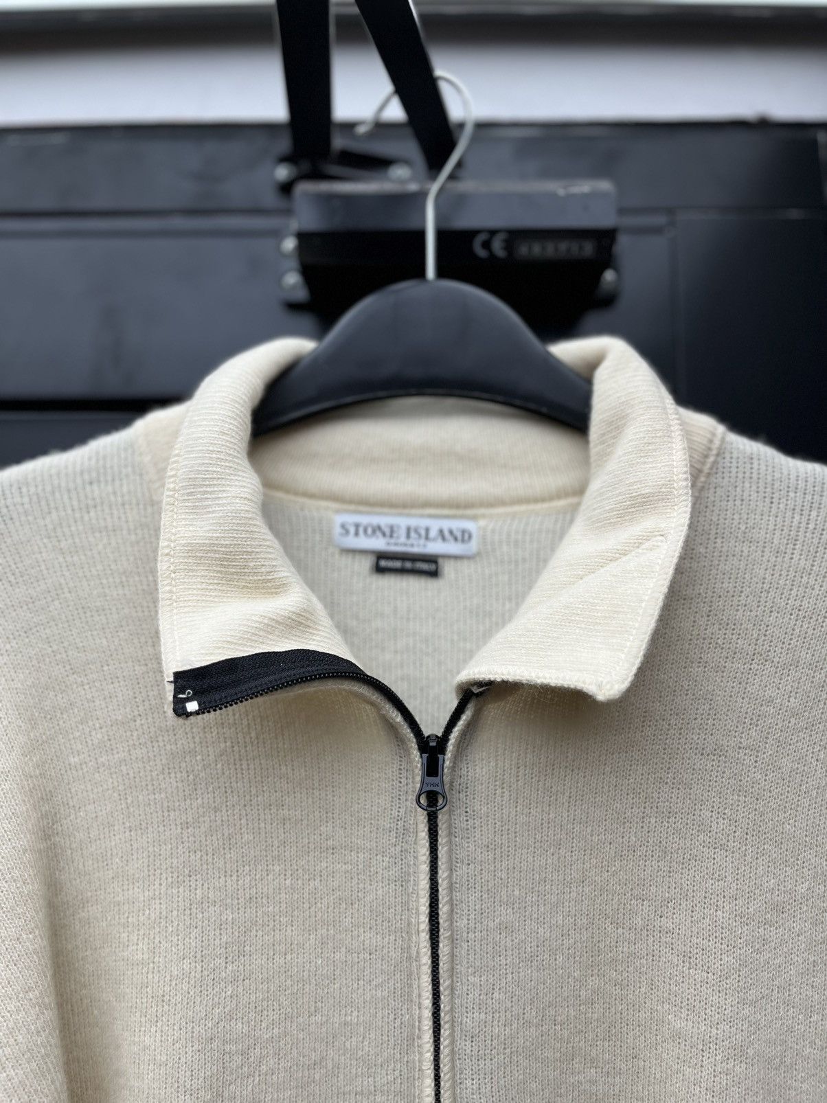 Stone Island Vintage stone island wool tracktop jacket Size S / US 4 / IT 40 - 2 Thumbnail