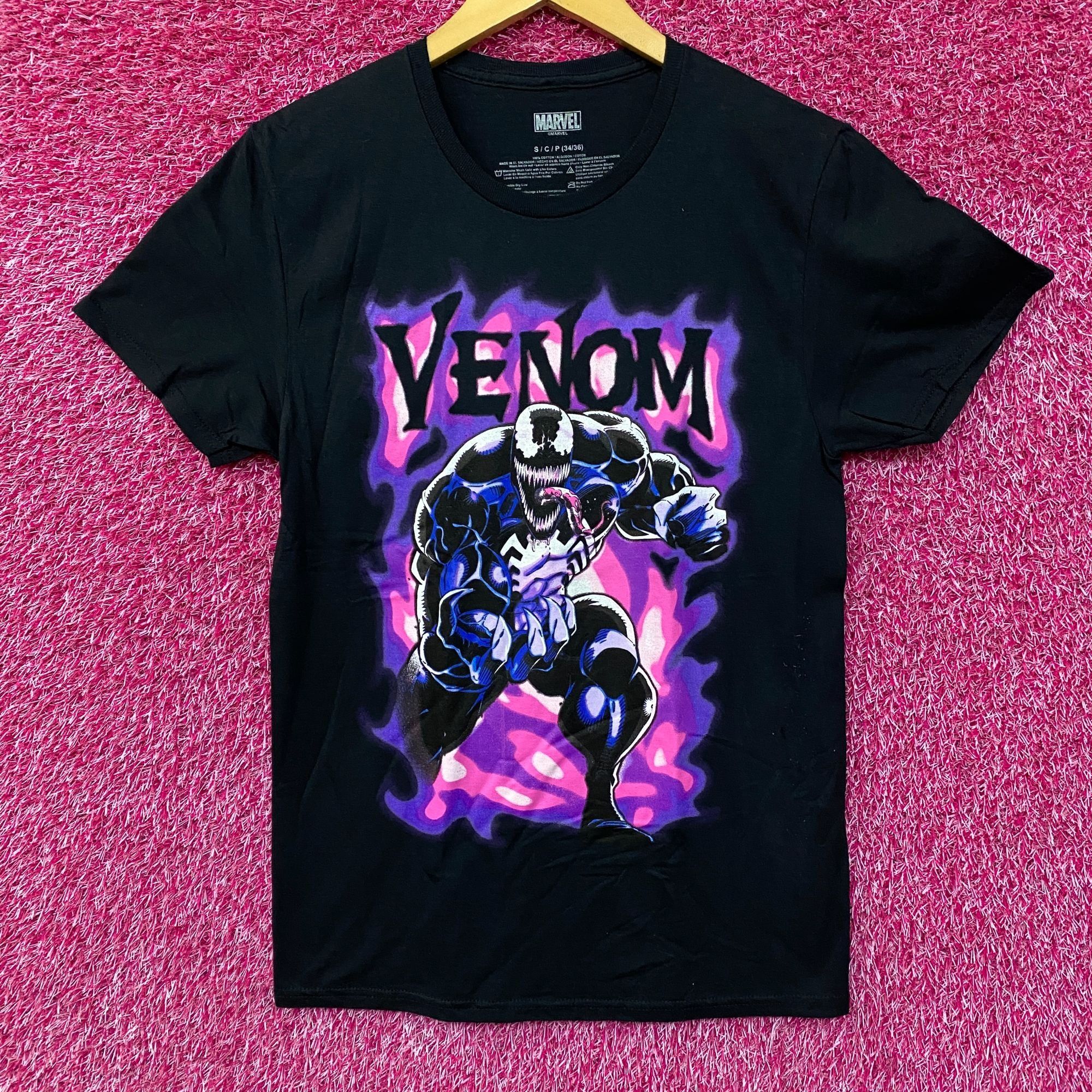 Marvel Comics Venom Spiderman Villain Purple Haze Marvel Comics Tee Small Size US S / EU 44-46 / 1 - 1 Thumbnail