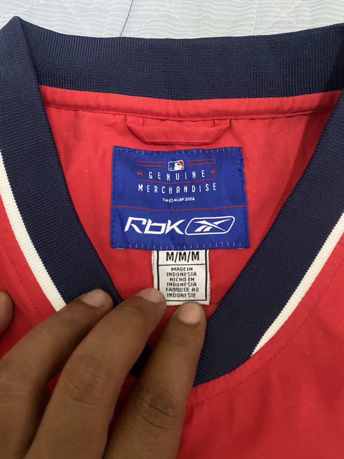 MLB × Reebok (M) ST LOUIS CARDINALS POLYESTER JERSEY LONG SLEEVE Size US M / EU 48-50 / 2 - 10 Thumbnail