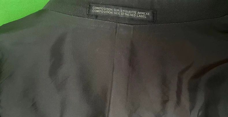 Yohji Yamamoto Yohji Yamamoto 1990ss applique hand stitched monogrammed j Size US S / EU 44-46 / 1 - 5 Thumbnail