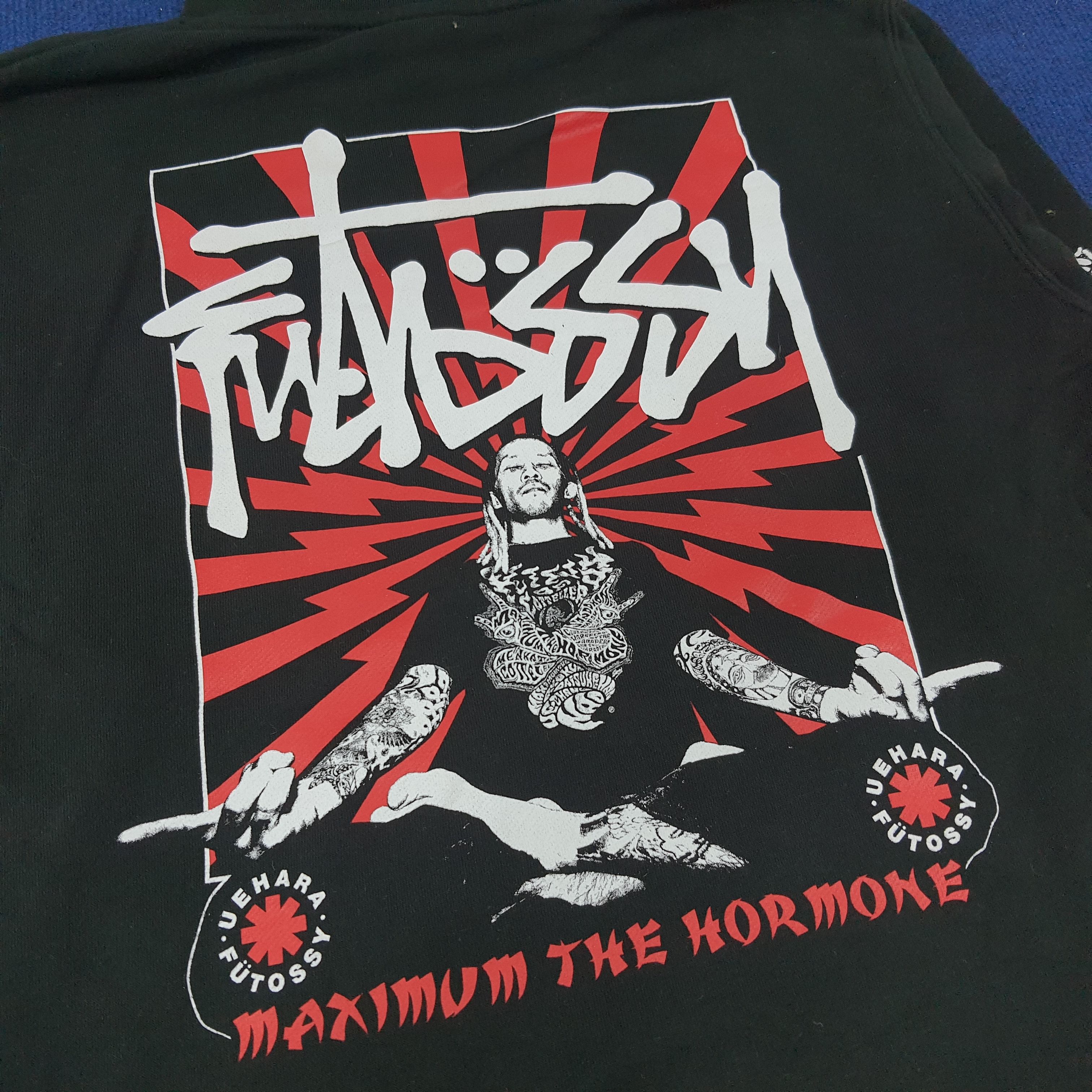 Band Tees × Japanese Brand × Vintage Vintage Maximum The Hormone Rock Band Stussy Style Hoodie Size US M / EU 48-50 / 2 - 2 Thumbnail