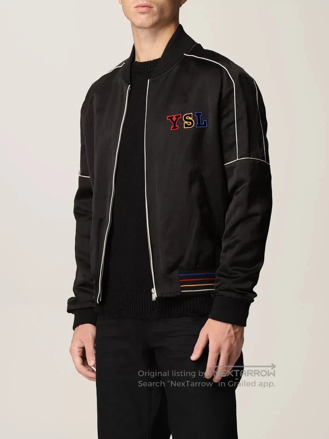 Saint Laurent Paris Saint Laurent Teddy Black Bomber Jacket. Size US S / EU 44-46 / 1 - 1 Thumbnail