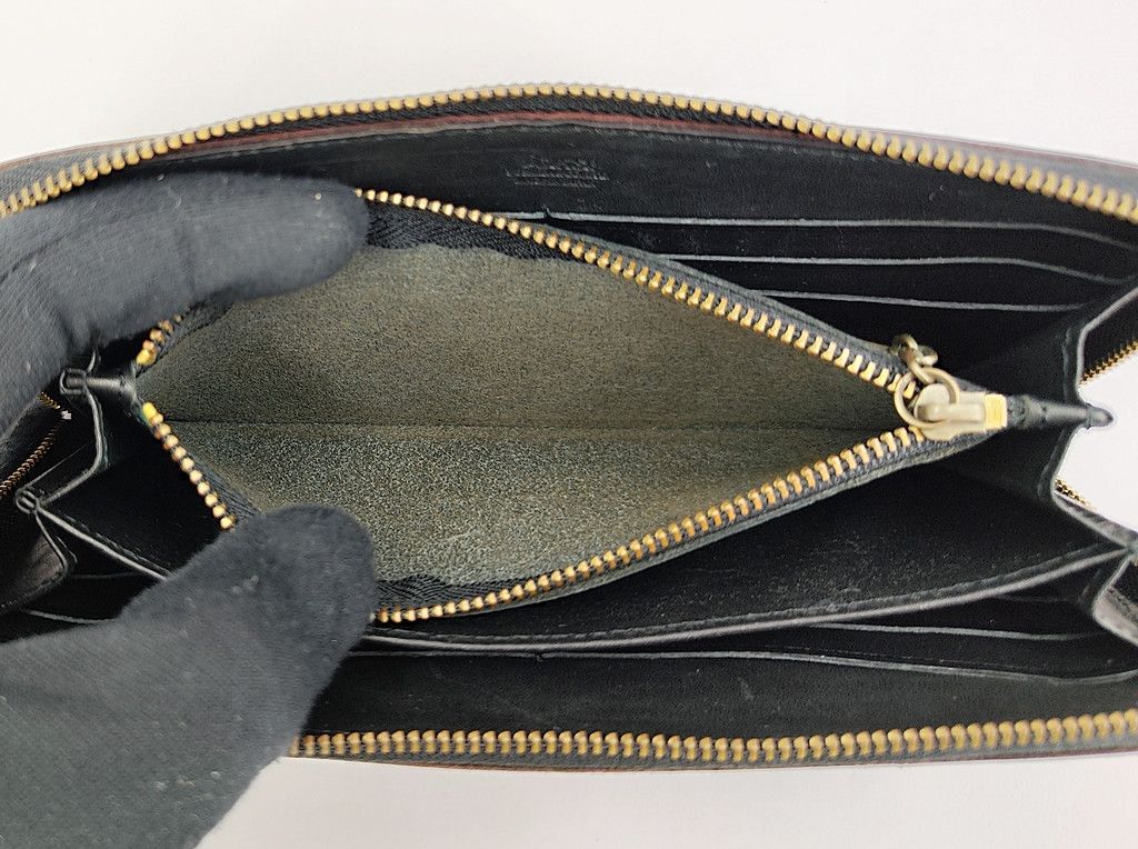 Porter PORTER Yoshida full leather long zipper wallet Size ONE SIZE - 3 Thumbnail