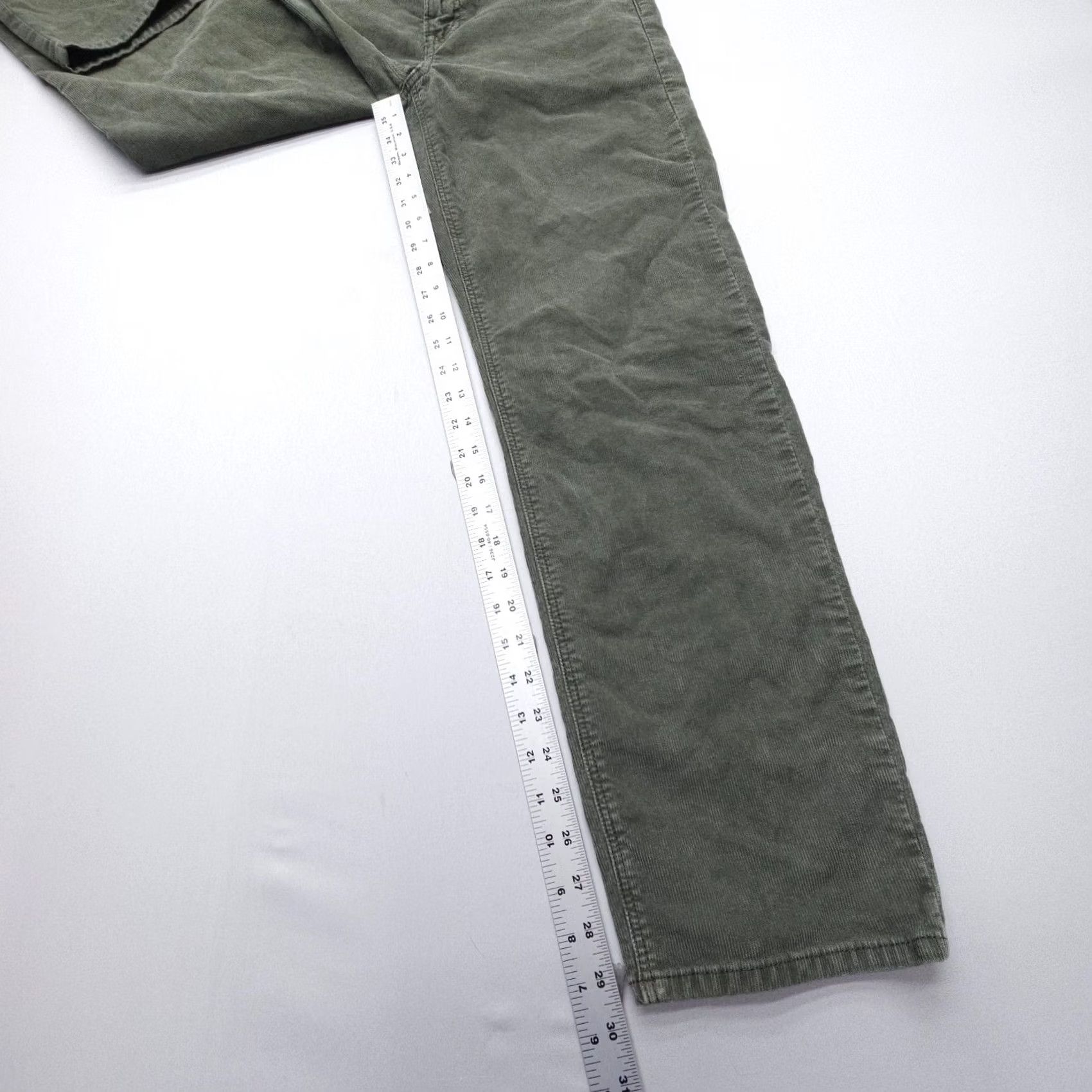 American Eagle Outfitters American Eagle Corduroy Jeans Womens Size 6 Green Cotton Stretch 90s Size 28" / US 6 / IT 42 - 5 Thumbnail