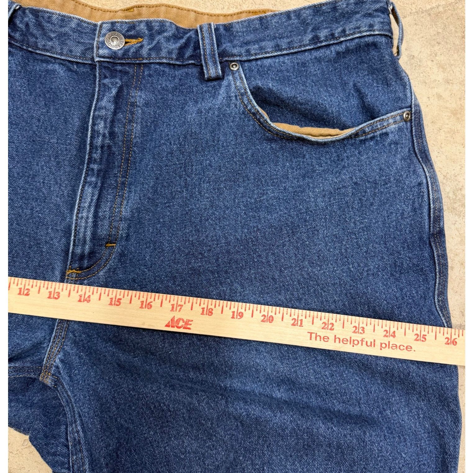 Duluth Trading Company Duluth Trading 42X30 Straight Jeans Work Heavyweight Cotton Size US 42 / EU 58 - 7 Thumbnail