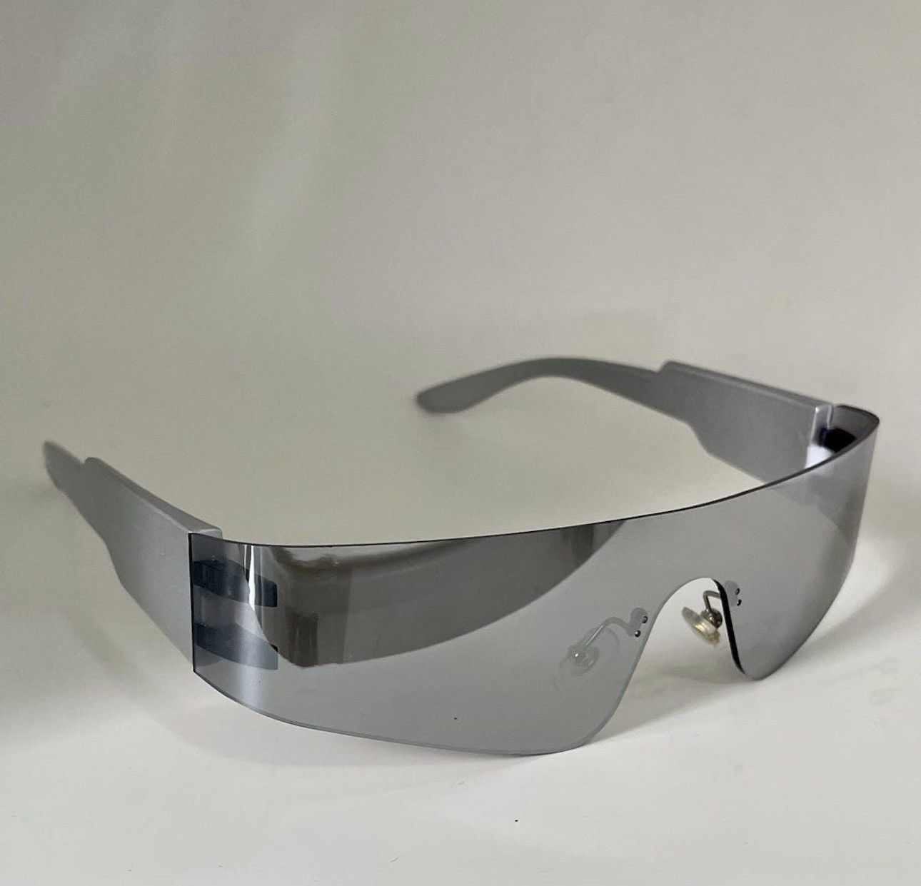 Electric Visual Silver mirror fashion punk sunglasses Size ONE SIZE - 7 Thumbnail