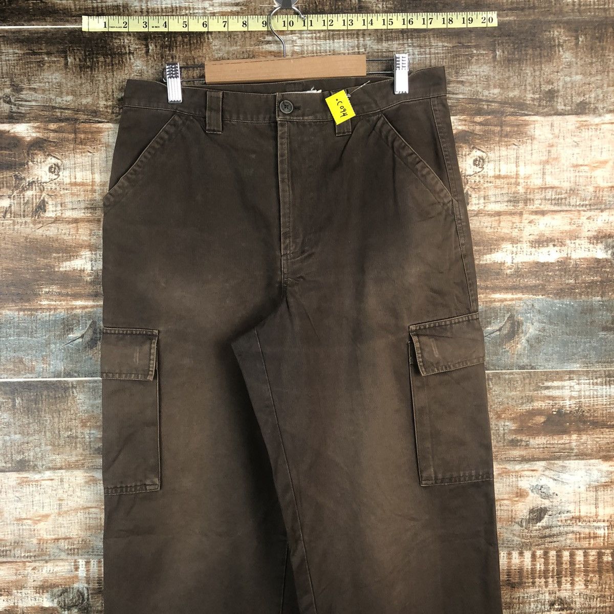 Japanese Brand DL Superga Sportwear Brown Cargo Multipocket Pants #C094 Size US 30 / EU 46 - 4 Thumbnail