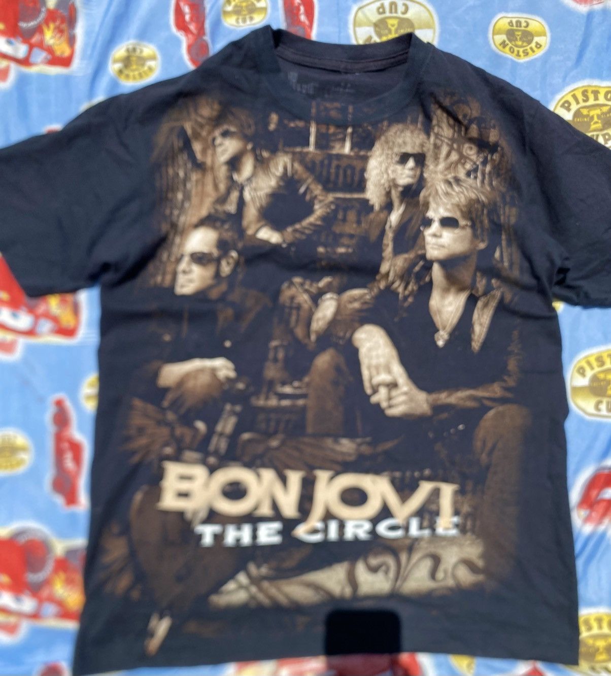 Giant Bon Jovi The Circle vintage Ressurecion Mexican Bootleg Size US M / EU 48-50 / 2 - 4 Thumbnail