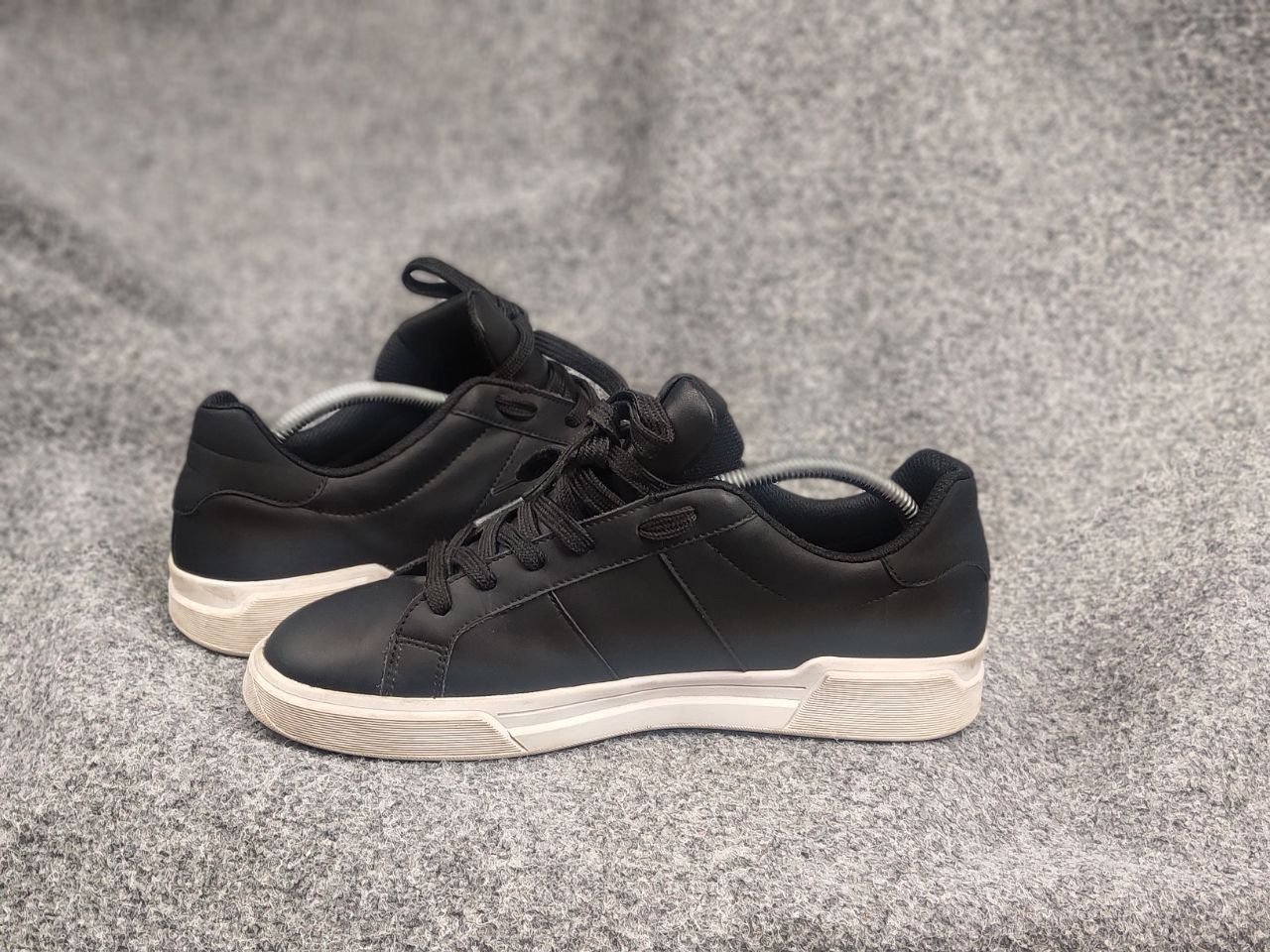 Just Cavalli Just Cavalli Design Minimalist Leather Lace-Up Sneakers Size US 10 / EU 43 - 15 Thumbnail