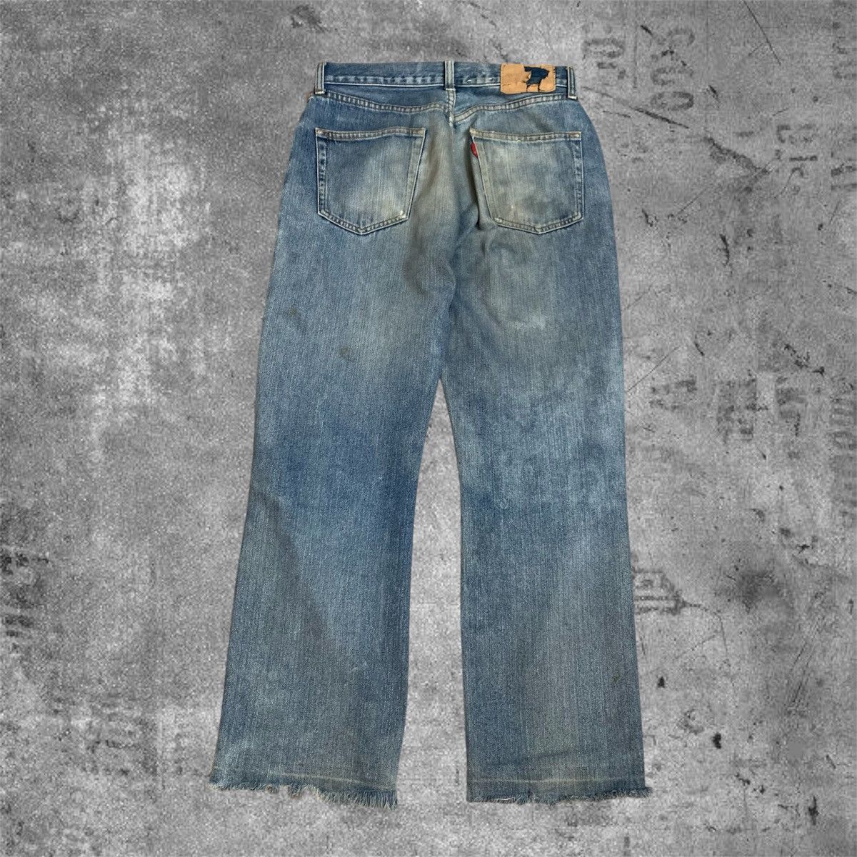 Vintage 90s vintage japanese denim jeans pants Size US 30 / EU 46 - 1 Thumbnail