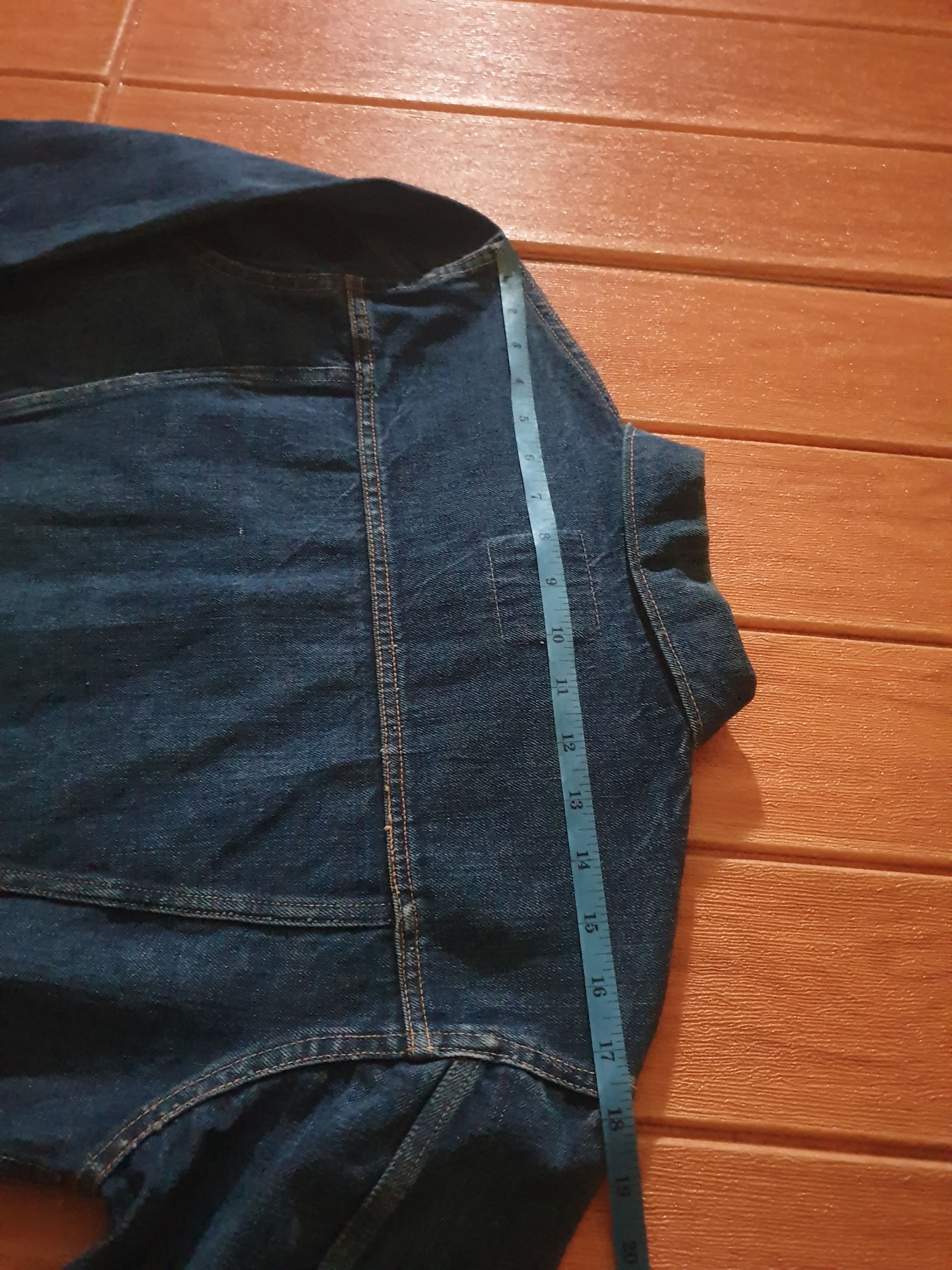 Japanese Brand Dad owl Selvedge blue colour denim Jacket Size US S / EU 44-46 / 1 - 9 Thumbnail