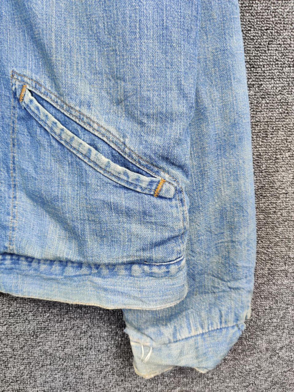 Japanese Brand Vintage Thrashed 90s Blue Bell Maverick Denim Jacket Size US M / EU 48-50 / 2 - 3 Thumbnail