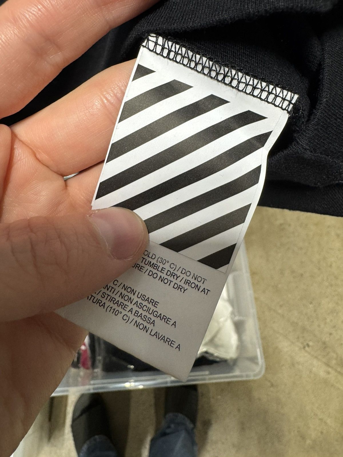Off-White Off-White Bernini Printed T-Shirt NEW 500$ Size US L / EU 52-54 / 3 - 4 Thumbnail