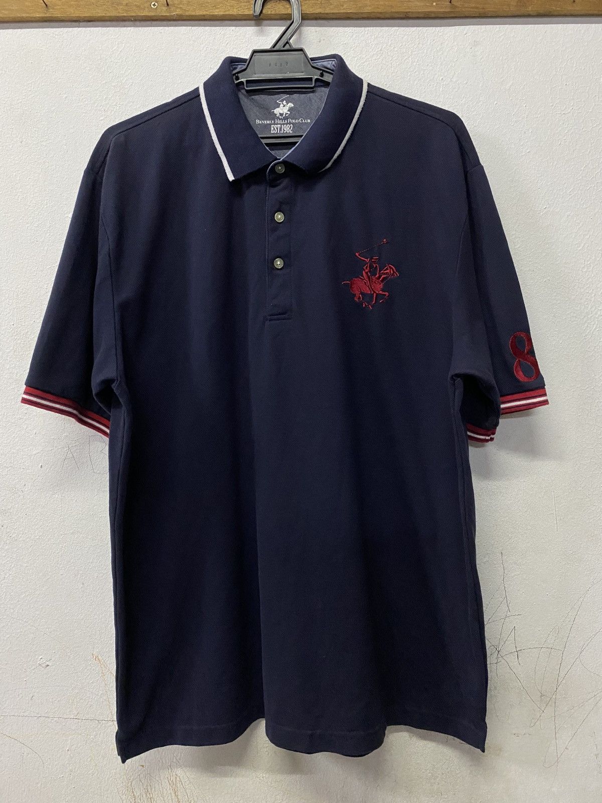 Beverly Hills Polo Club × Polo Ralph Lauren × U.S. Polo Assn. Beverly Hills Polo Club Signature EST.1982 🔥 Size US L / EU 52-54 / 3 - 1 Thumbnail
