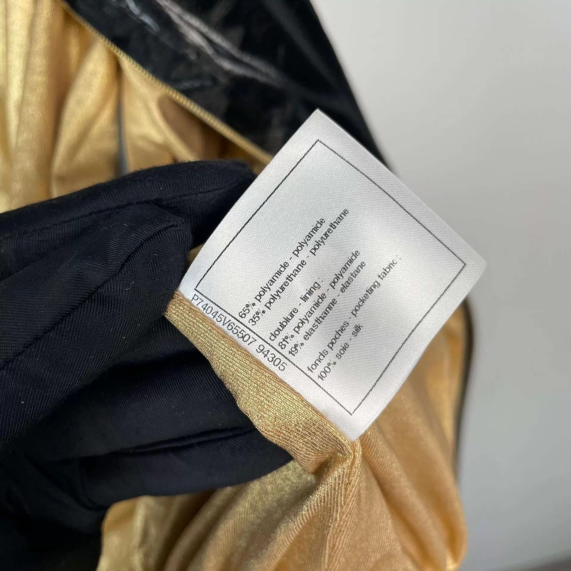 Chanel Chanel 23C Black Gold Jacket 38 Size S / US 4 / IT 40 - 6 Thumbnail