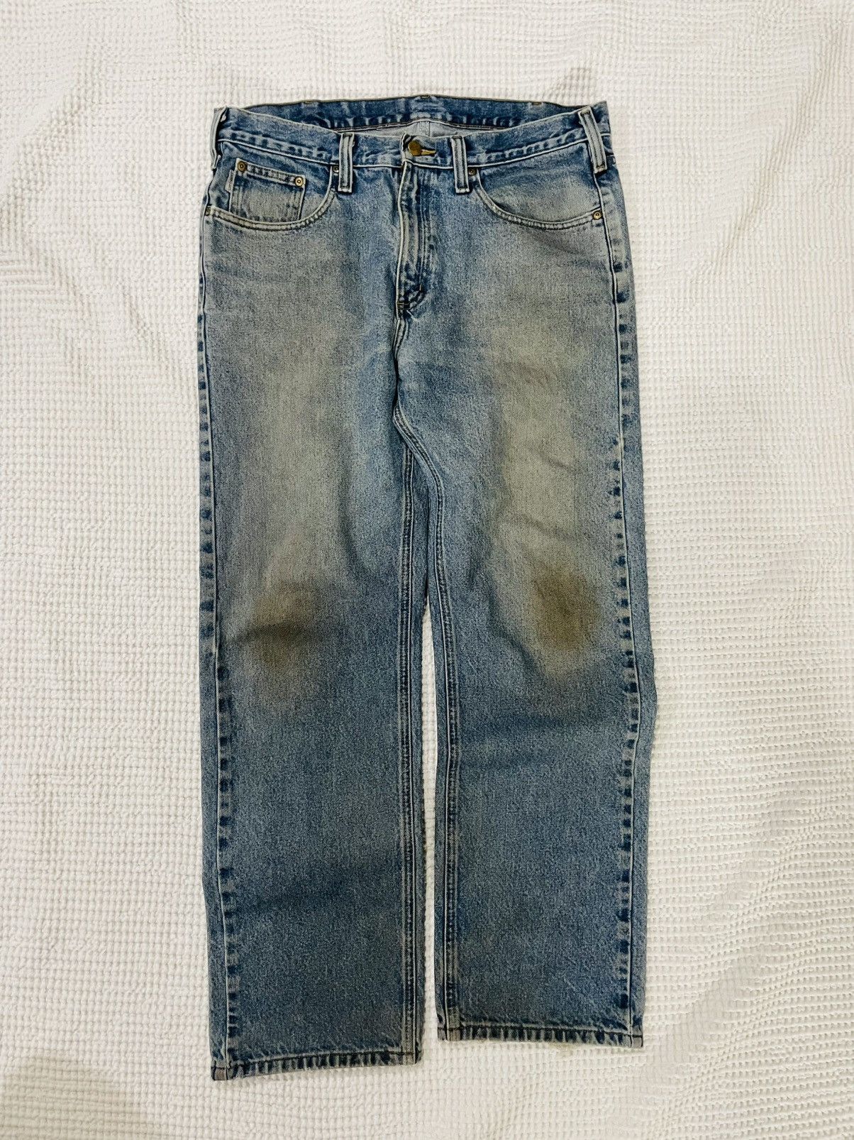 Carhartt Baggy Carhartt Carpenter Jeans Size US 36 / EU 52 - 1 Thumbnail
