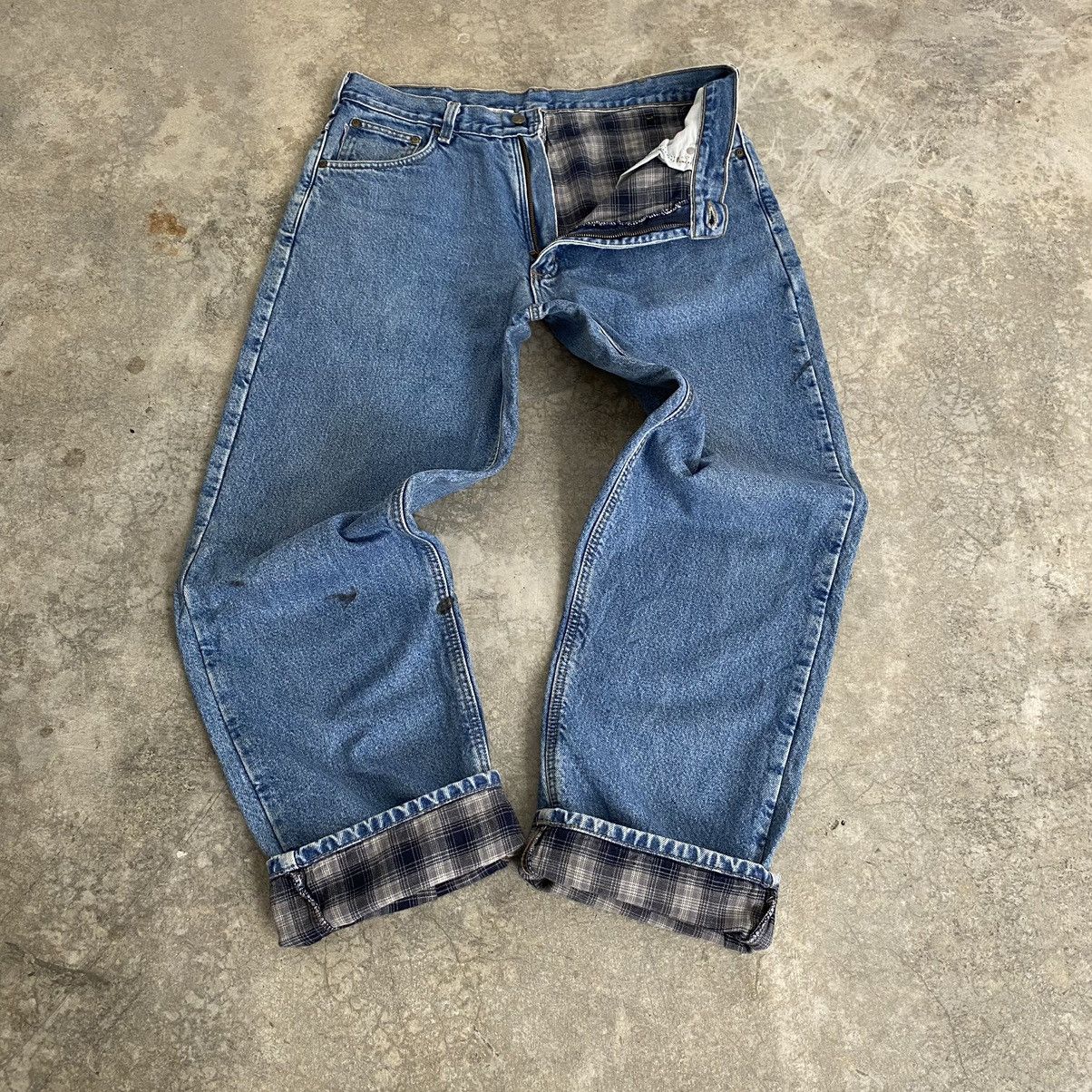 Carhartt Vintage Carhartt Blanket Lined Relaxed Fit Denim Jeans Size US 35 - 1 Thumbnail