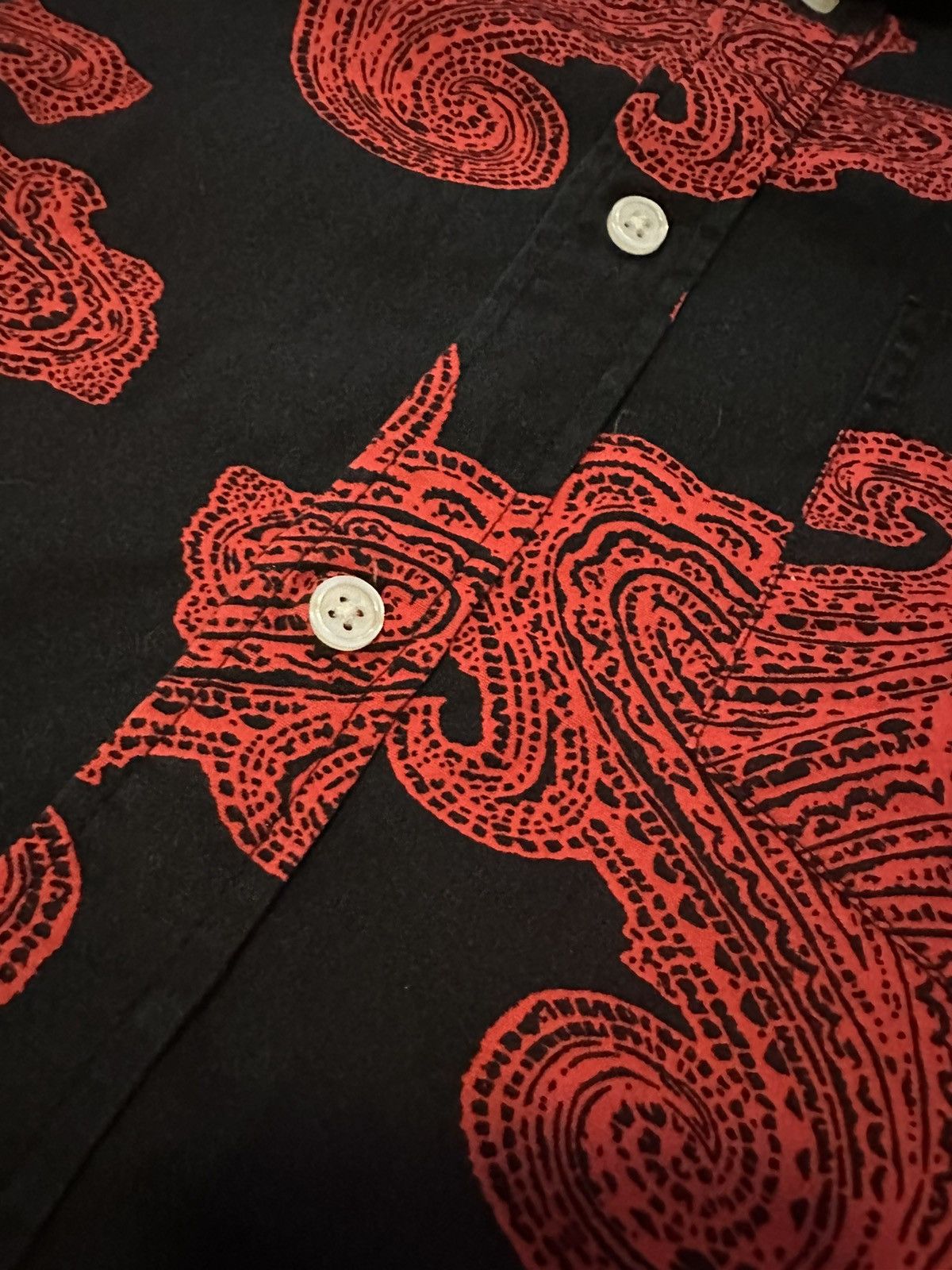 Supreme Supreme Short Sleeve Paisley Shirt Large Size US L / EU 52-54 / 3 - 3 Thumbnail