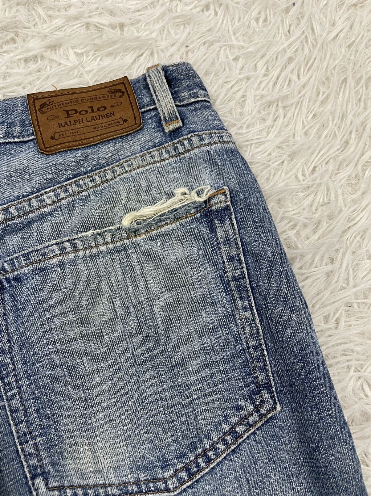 Polo Ralph Lauren Vintage Polo Ralph Lauren Classic 5 Pockets Jean Pants Size US 33 - 7 Thumbnail