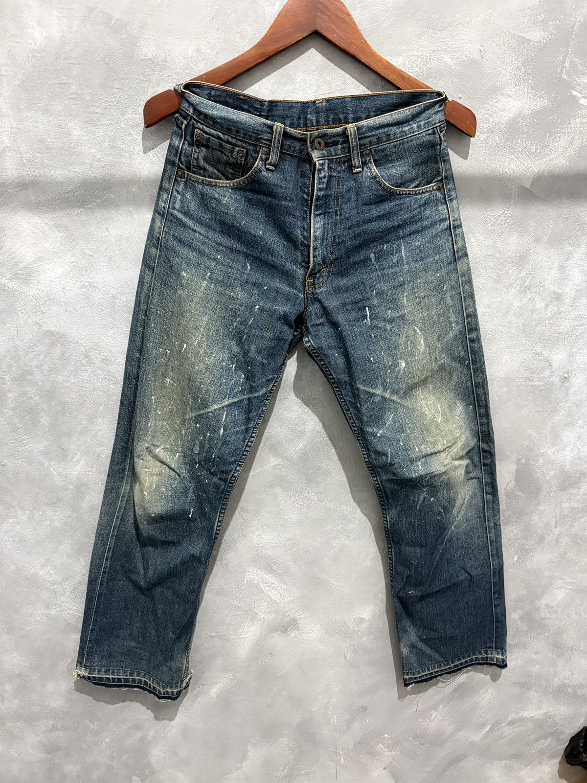 Levi's Vintage Clothing Rare Vintage Levi’s 503 XX Redline Selvedge Jeans Size US 29 - 6 Thumbnail
